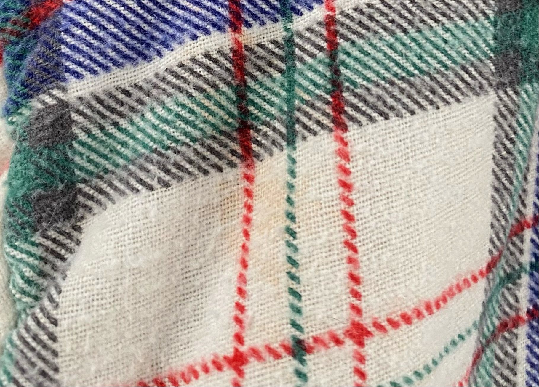 Vintage 80’s Outreach Plaid Lined Flannel Distressed Shirt Large Size US L / EU 52-54 / 3 - 8 Thumbnail