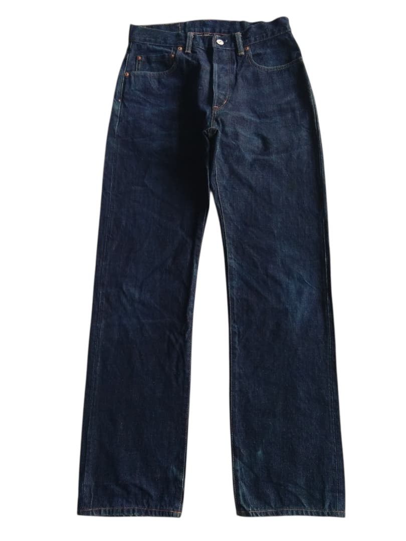 Kapital BLUE BLUE PURE INDIGO HOLLYWOOD RANCH MARKET JAPANESE DENIM Size US 29 - 1 Thumbnail