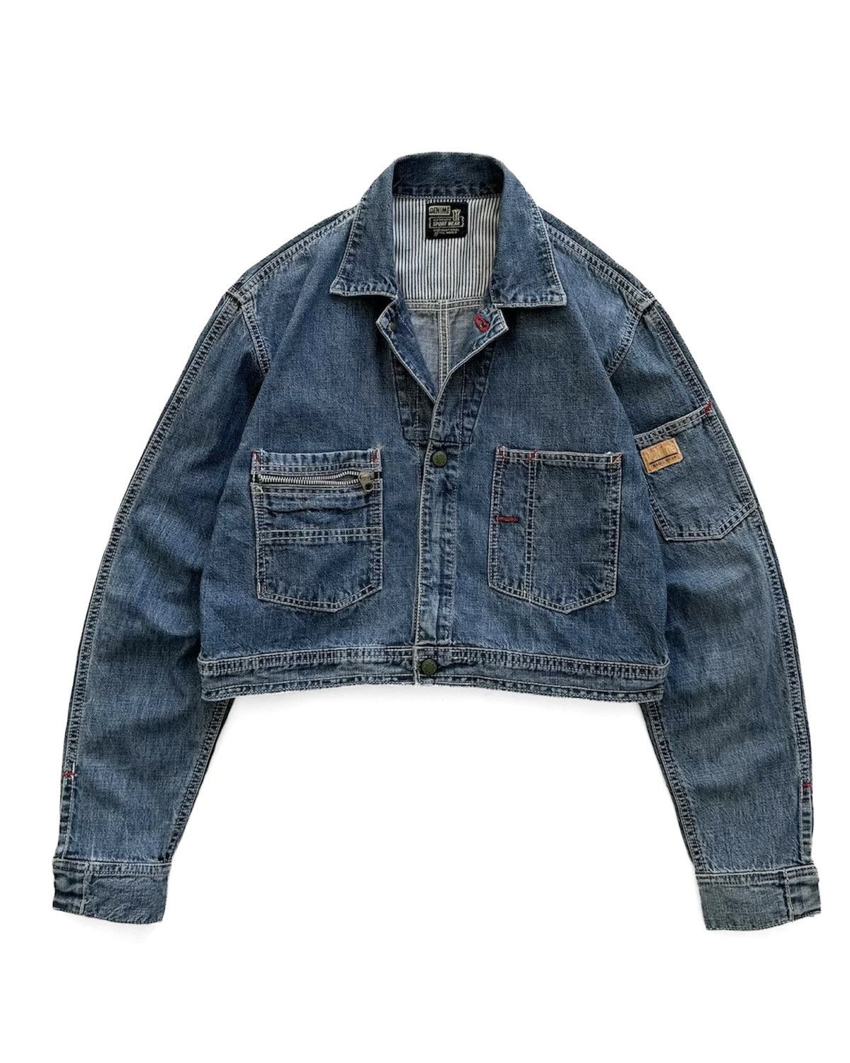 Denime DENIME TRUCKER CROPPED JACKET Size US M / EU 48-50 / 2 - 9 Thumbnail