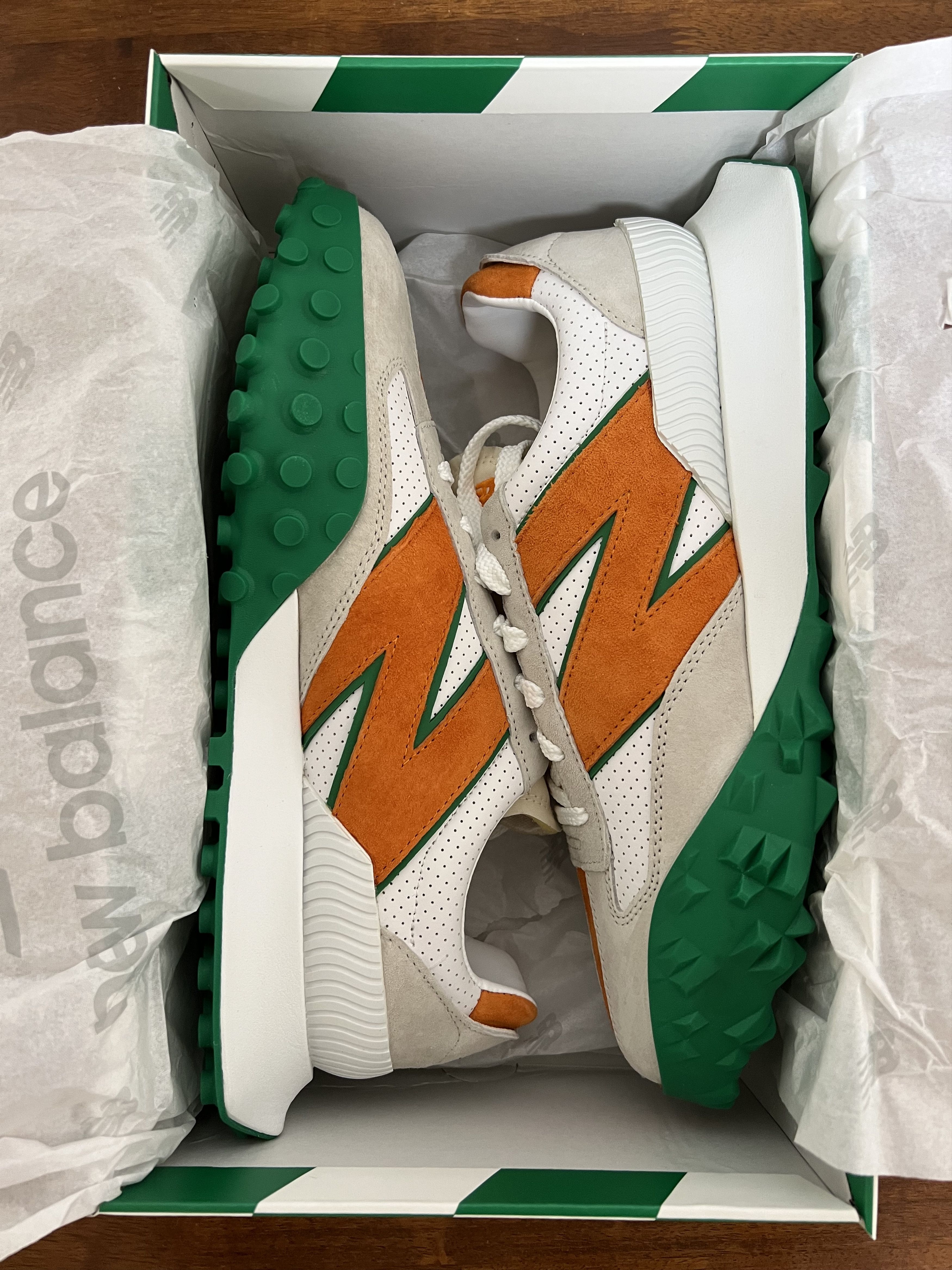 Casablanca × New Balance 💚 2021 Casablanca x New Balance XC-72 Orange/Green NEW Size US 10 / EU 43 - 15 Thumbnail
