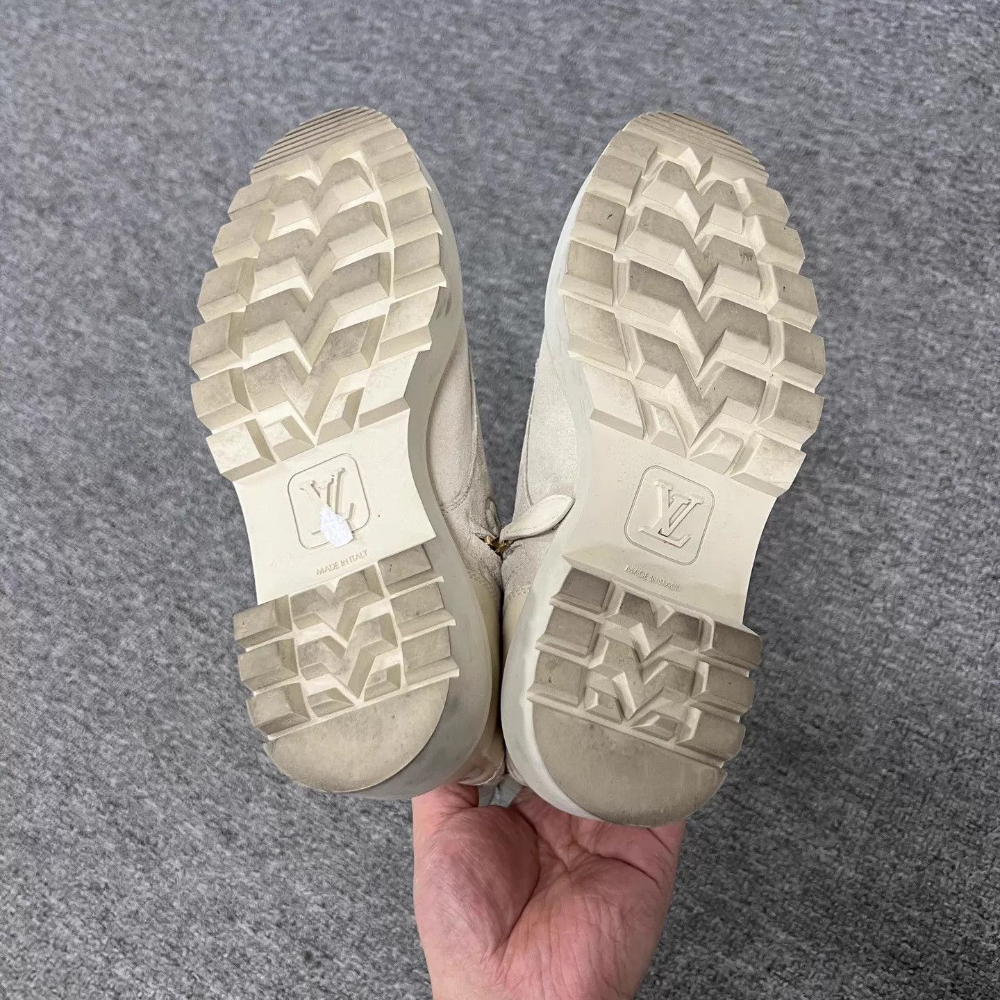 Louis Vuitton Louis Vuitton Territory Cream Monogram Women's Martin Boot Size US 5.5 / IT 35.5 - 6 Thumbnail