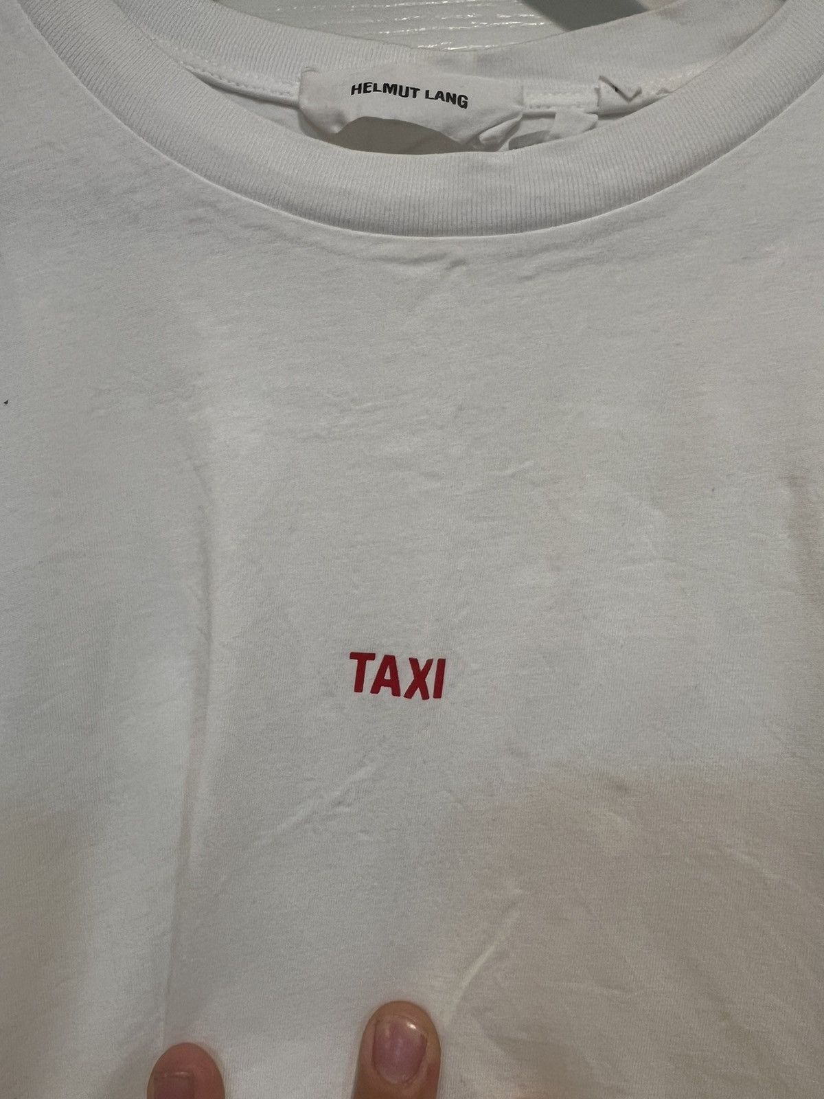Helmut Lang Helmut Lang Taxi Tee Size US L / EU 52-54 / 3 - 4 Thumbnail