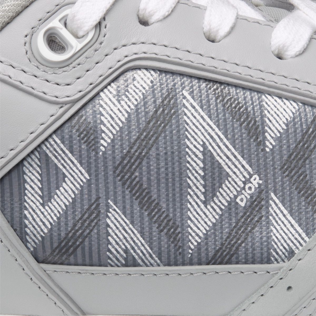 Dior o1bcso1str0126 B27 Uptown Low-Top Sneaker in Grey Size US 11 / EU 44 - 4 Thumbnail