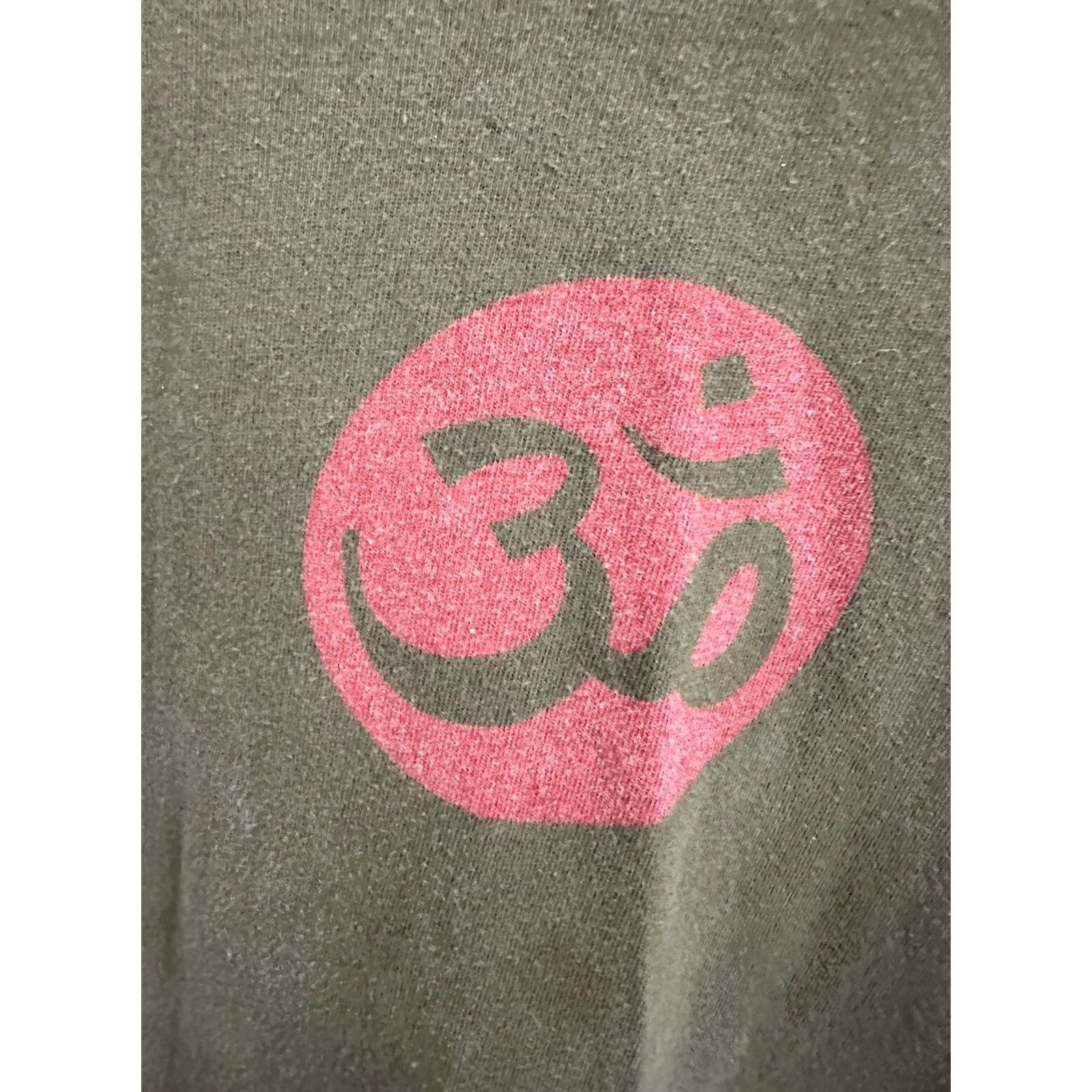Vintage VINTAGE Om Hindu Sanskrit Symbol India T-Shirt Brown Size 2XL Men Size US XXL / EU 58 / 5 - 4 Thumbnail