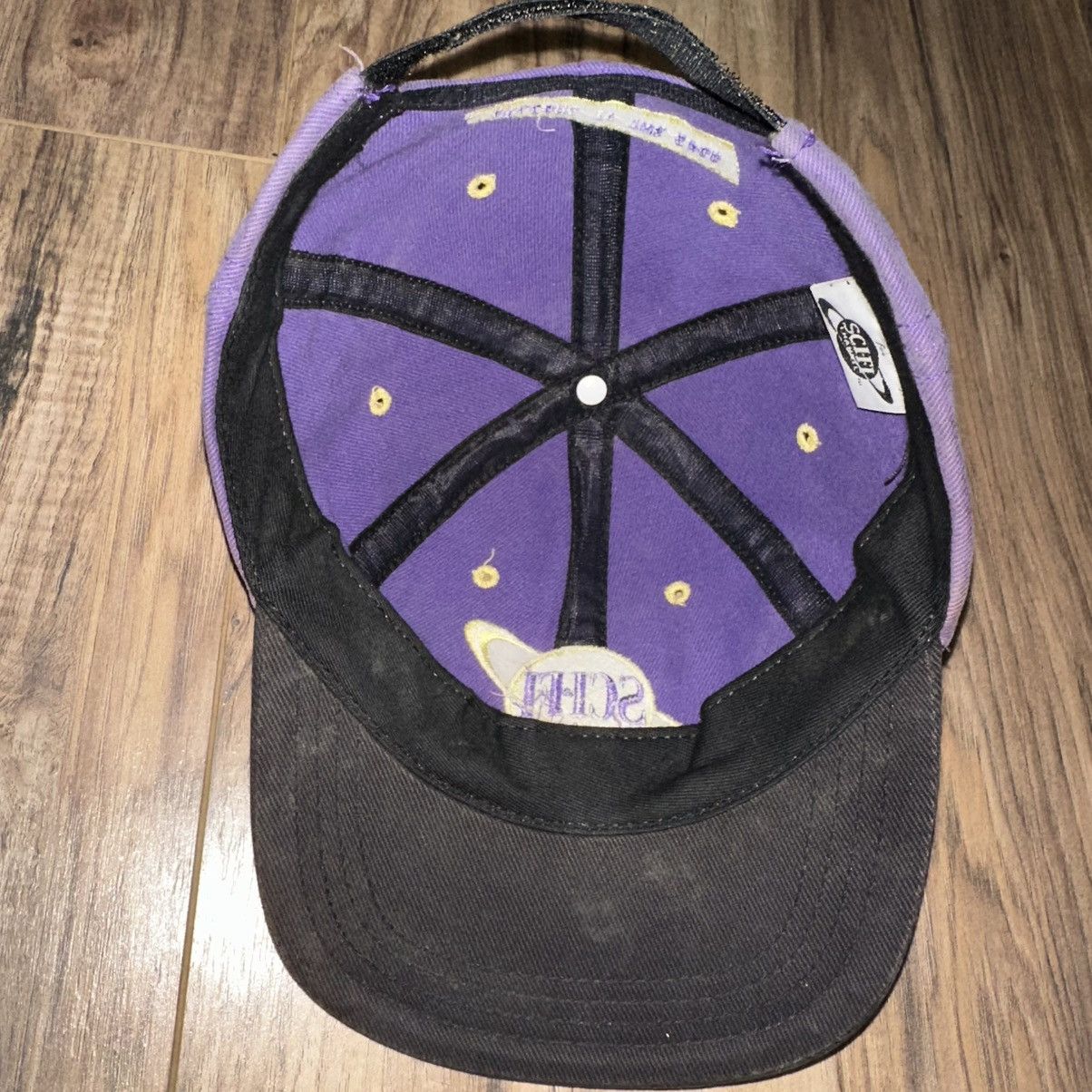 Other RARE Vintage 1990s Sci-Fi Channel Baseball Hat Purple Size ONE SIZE - 10 Thumbnail