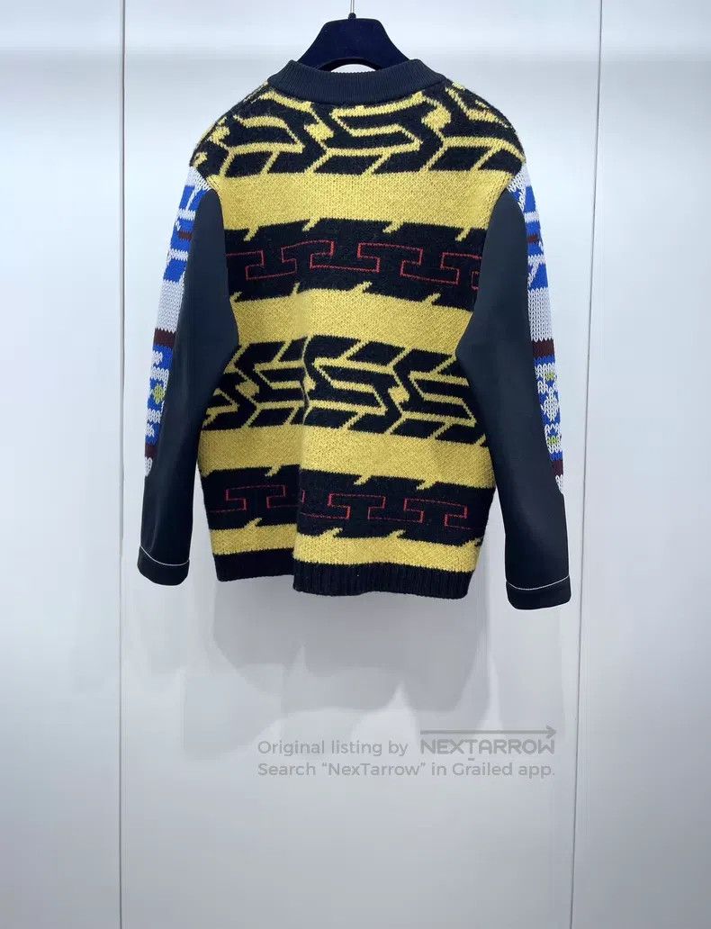Louis Vuitton Louis Vuitton Knitted Colorblock Cardigan sweater Size US M / EU 48-50 / 2 - 2 Thumbnail