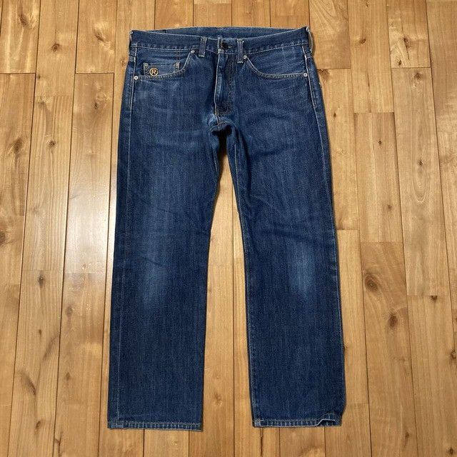 Bape BAPE STA LOGO Denim Pants a bathing ape star NIGO ★size S Size US 30 / EU 46 - 3 Thumbnail