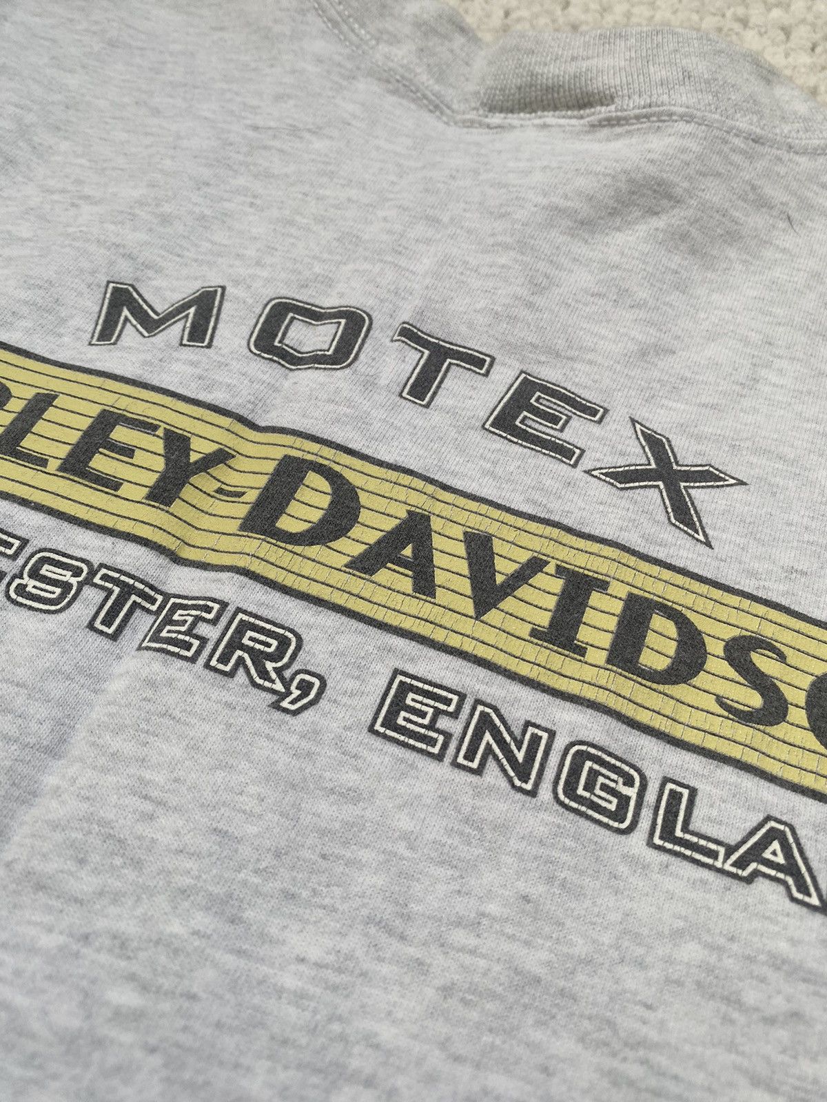 Harley Davidson × Vintage Harley-Davidson Vintage Tee MOTEX L Eagle England y2k Size US L / EU 52-54 / 3 - 16 Thumbnail