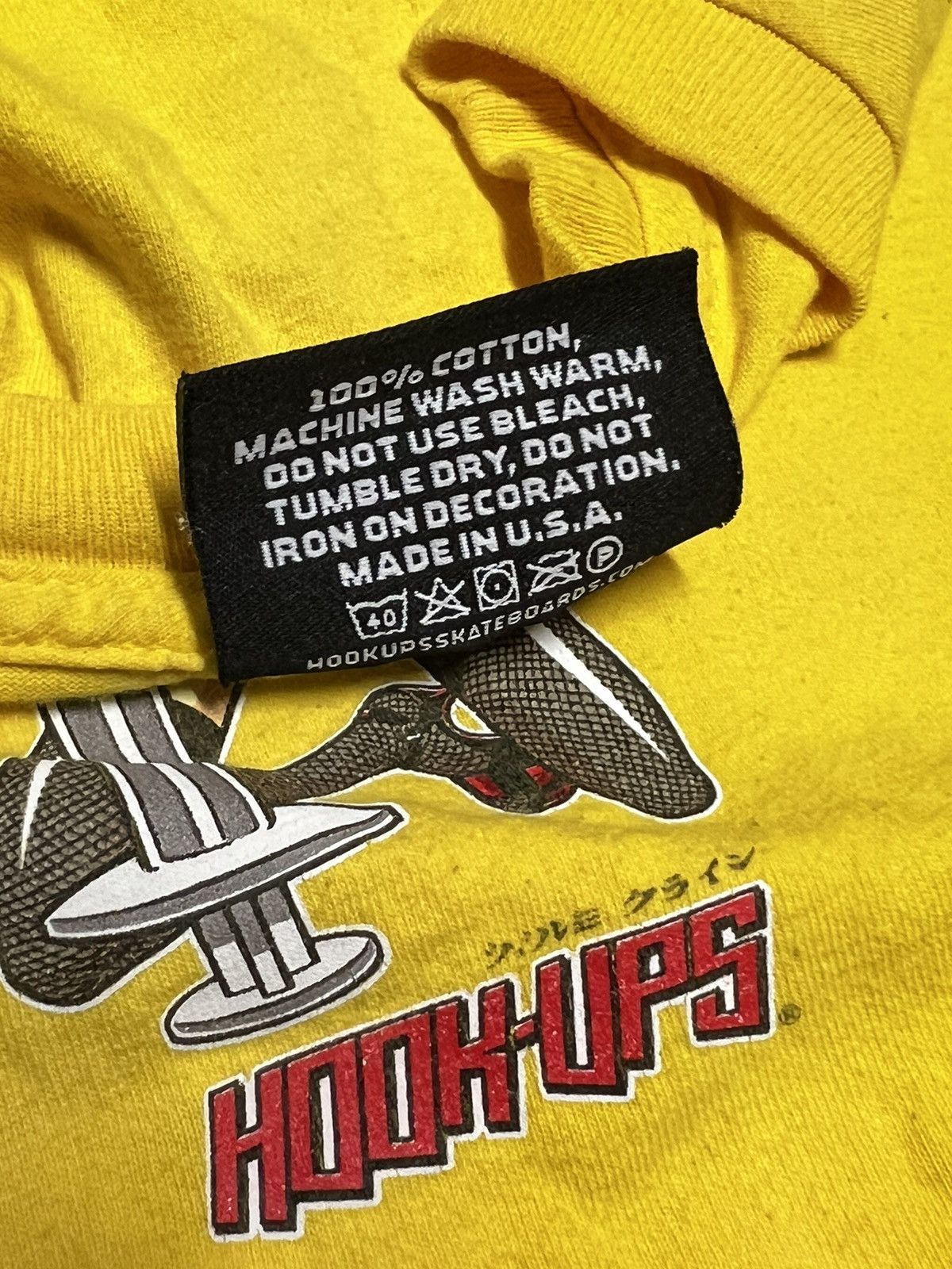 Hook-Ups × Sex Skateboards × Vintage Vintage Hook Ups T Shirt Sexy