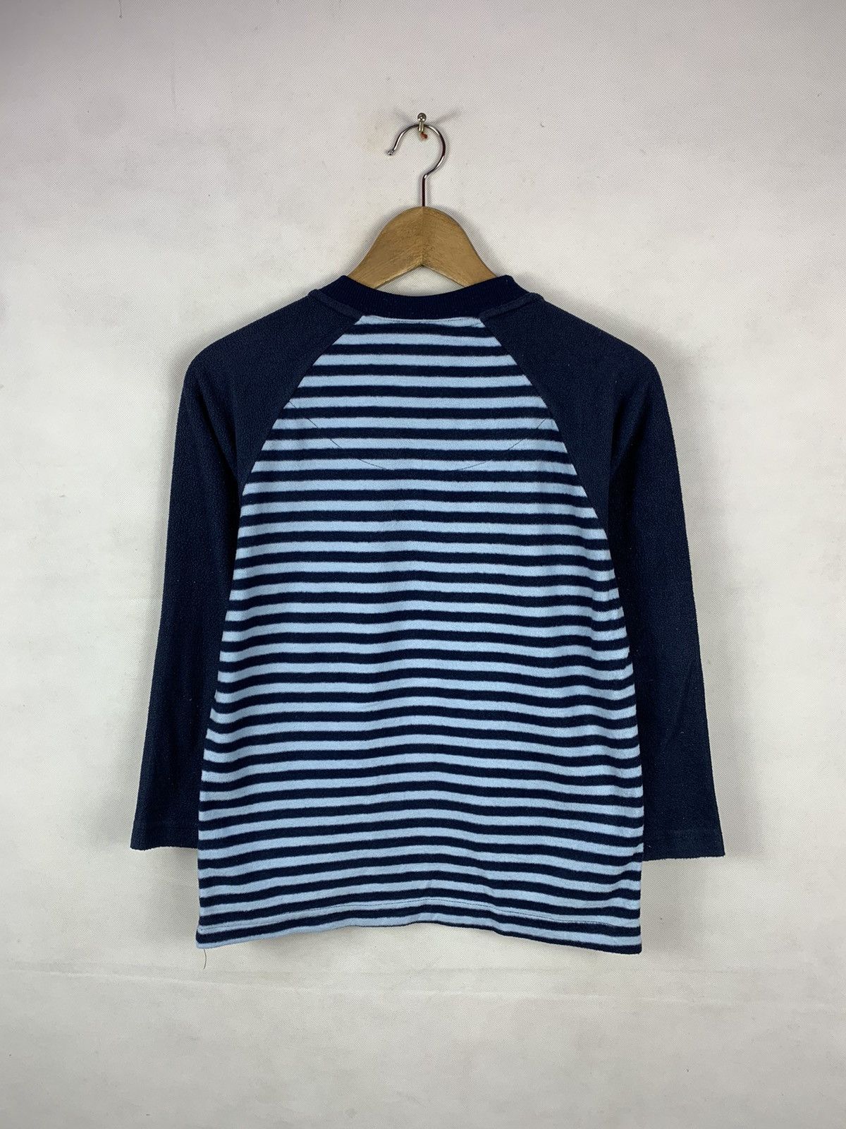 Lee × Vintage Rare! Lee Nightwear Stripes Longsleeves Sweater Size XS / US 0-2 / IT 36-38 - 4 Thumbnail