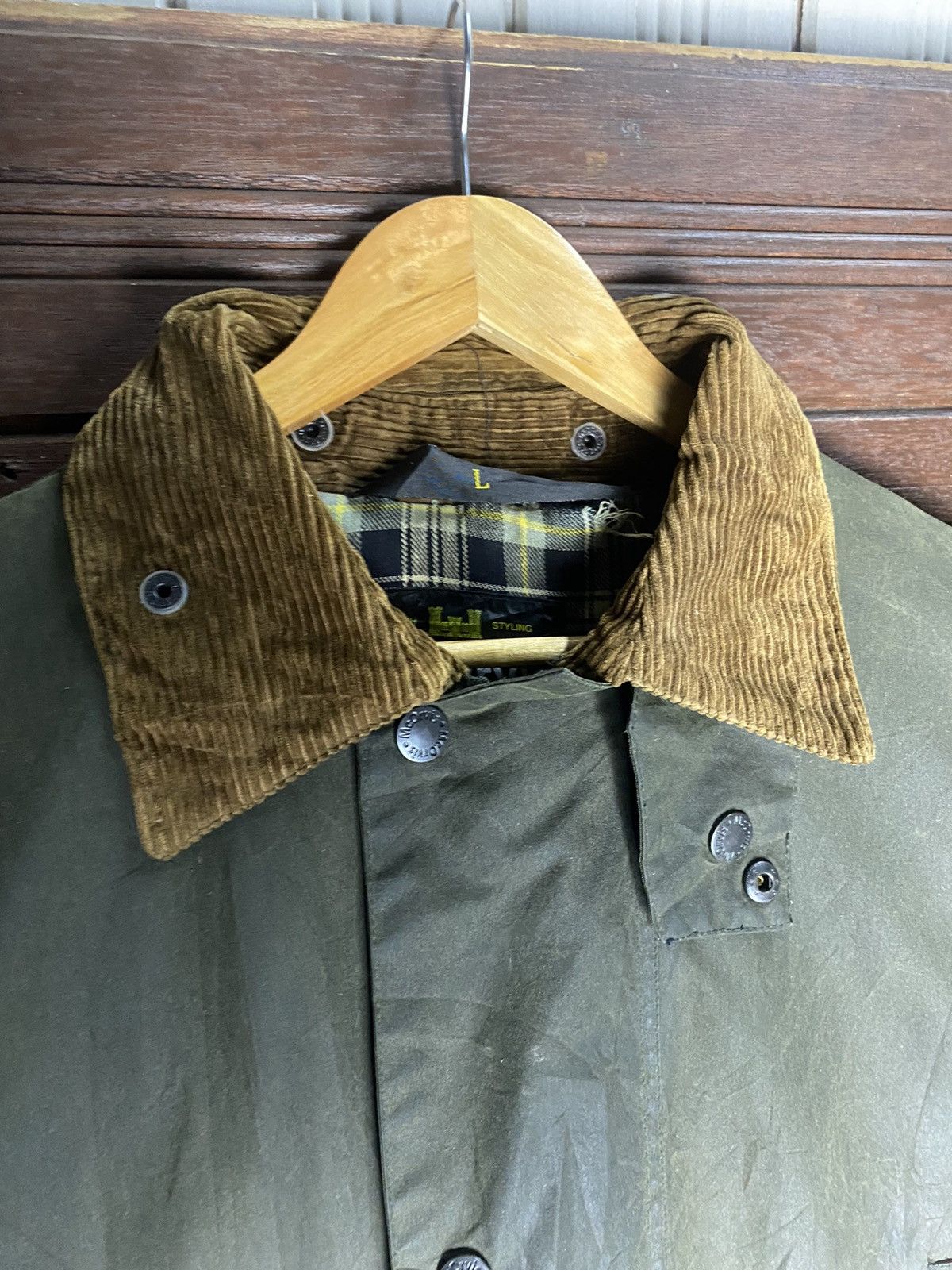 Orvis Vintage Mc Orvis Waxed Tartan Oversize Jacket Size US L / EU 52-54 / 3 - 11 Thumbnail