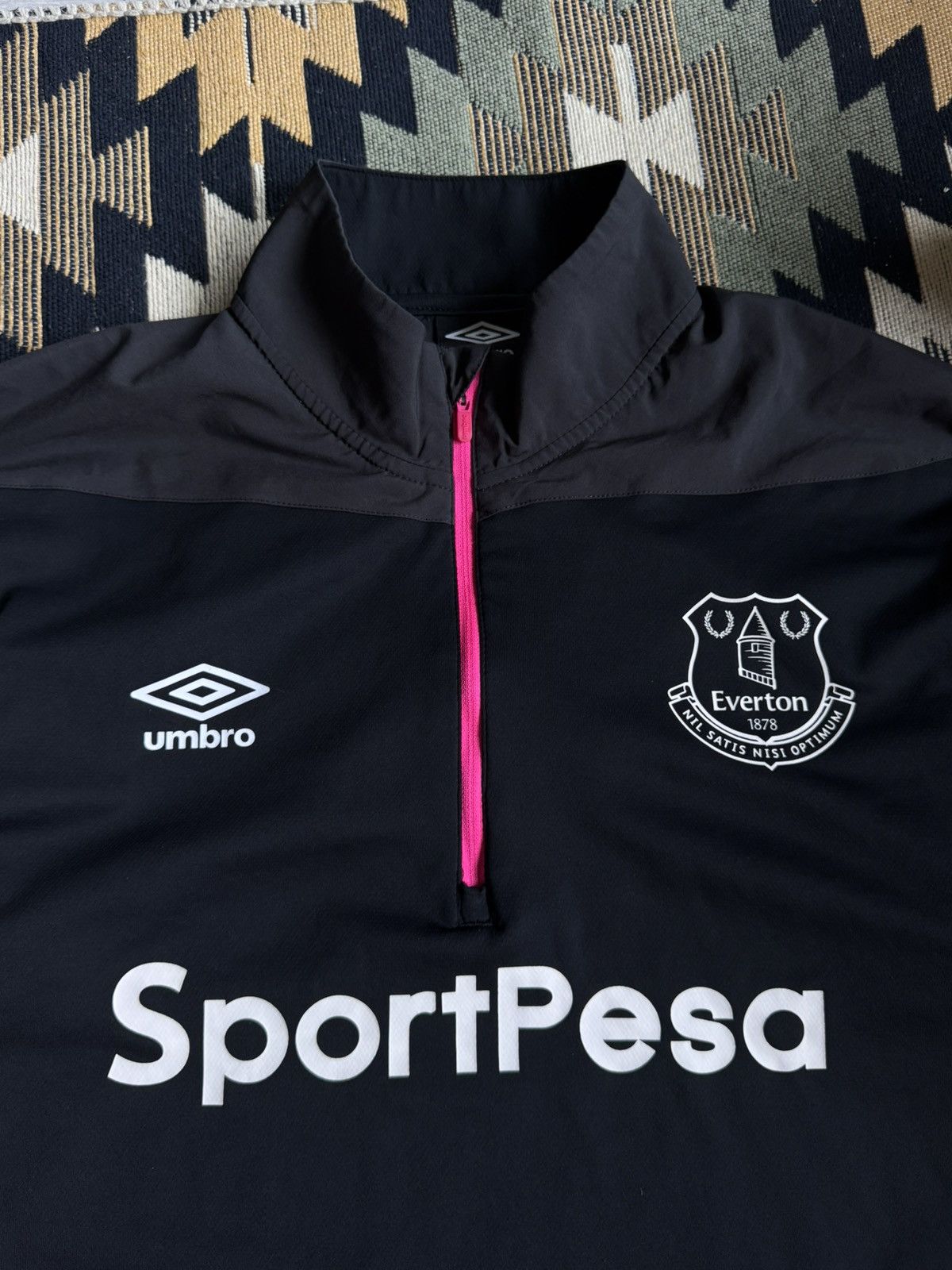 Umbro Umbro Everton 1/3 Zip Training Soccer Longsleve Size US XL / EU 56 / 4 - 6 Thumbnail