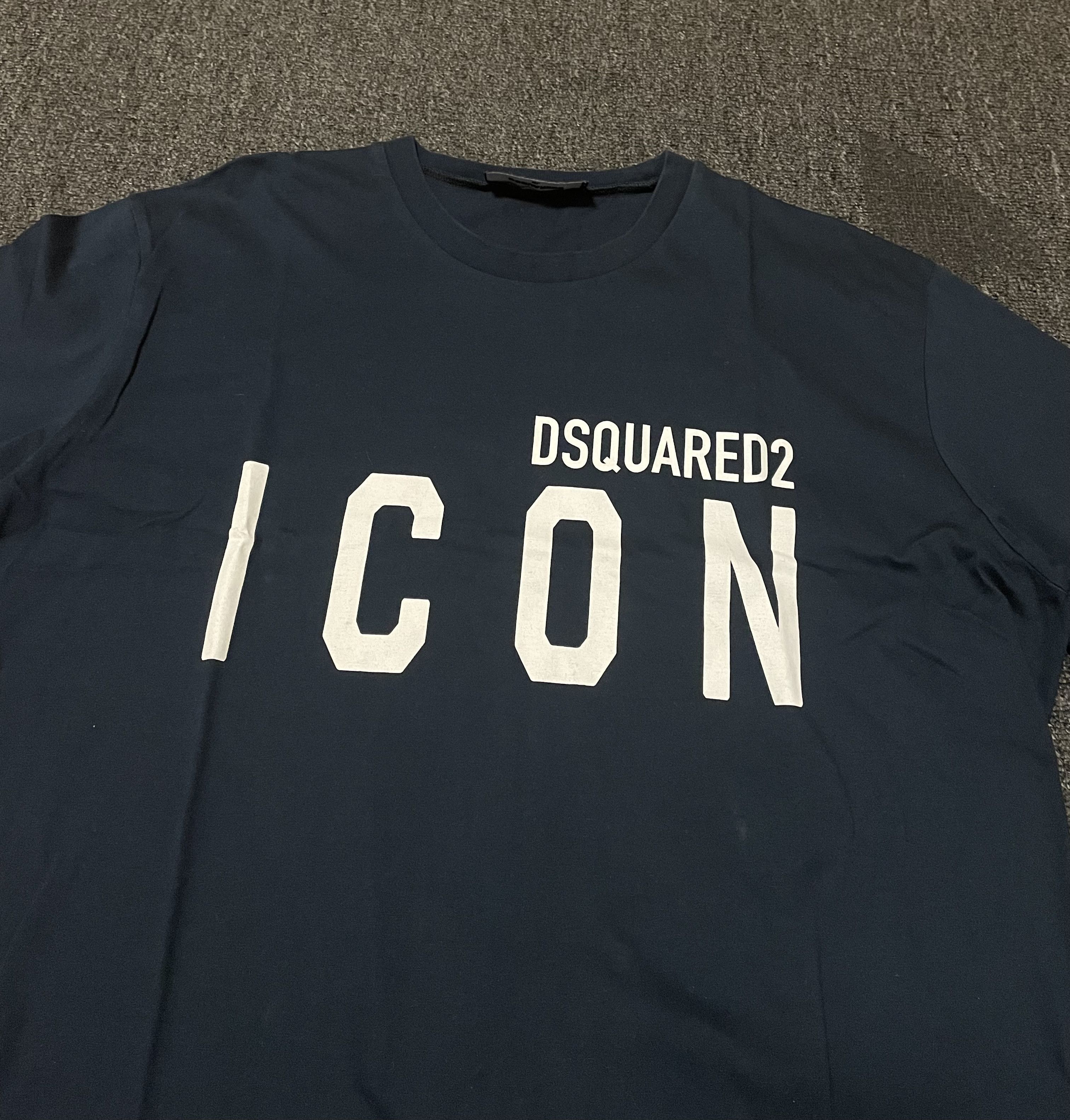 Dsquared2 DSQUARED Dark Blue ICON T-Shirt Size XL Size US XL / EU 56 / 4 - 4 Thumbnail