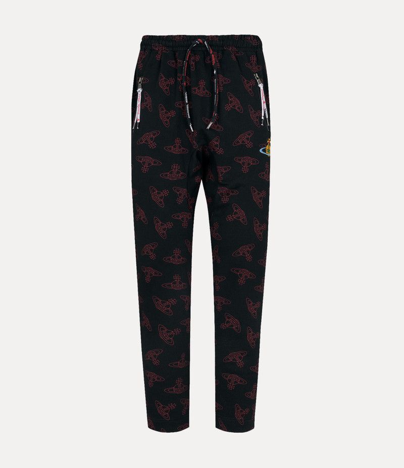 Vivienne Westwood o1srvl11e0326 Sweatpants & Joggers in Black/Red Size US 30 / EU 46 - 1 Thumbnail