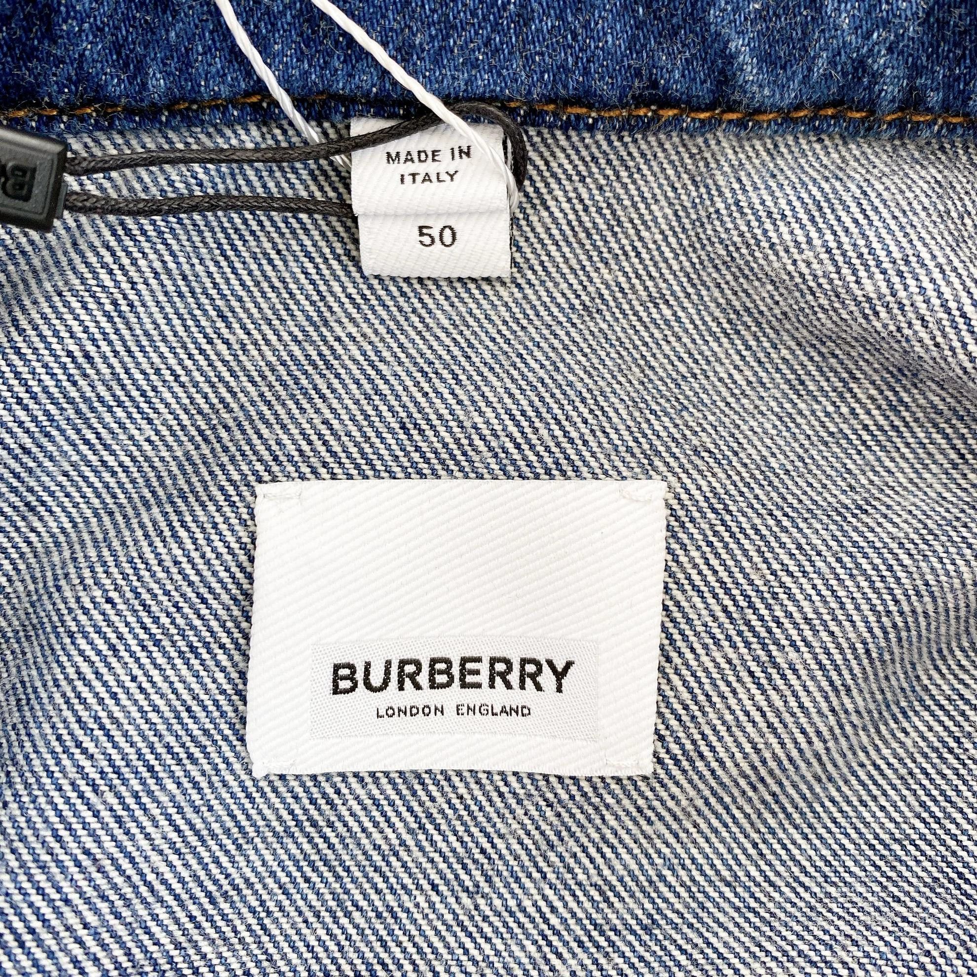 Burberry Burberry TB Denim Jacket 50 New with tags Size US M / EU 48-50 / 2 - 7 Thumbnail