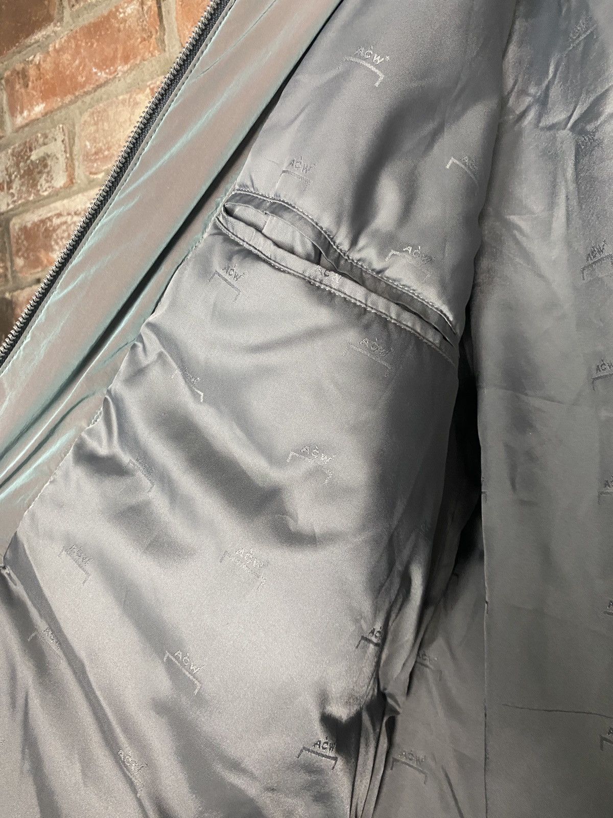 A-COLD-WALL* A Cold Wall Iridescent Blue Puffer Jacket Size US XL / EU 56 / 4 - 7 Thumbnail