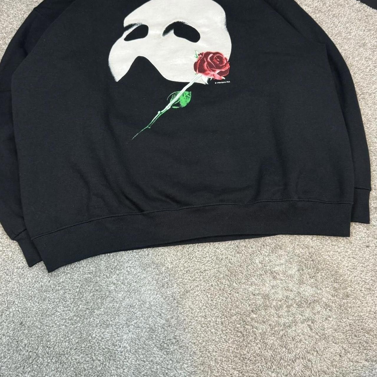 Fruit Of The Loom × Vintage VTG 80s Phantom of the Opera Crewneck Sweatshirt Size US XL / EU 56 / 4 - 3 Thumbnail