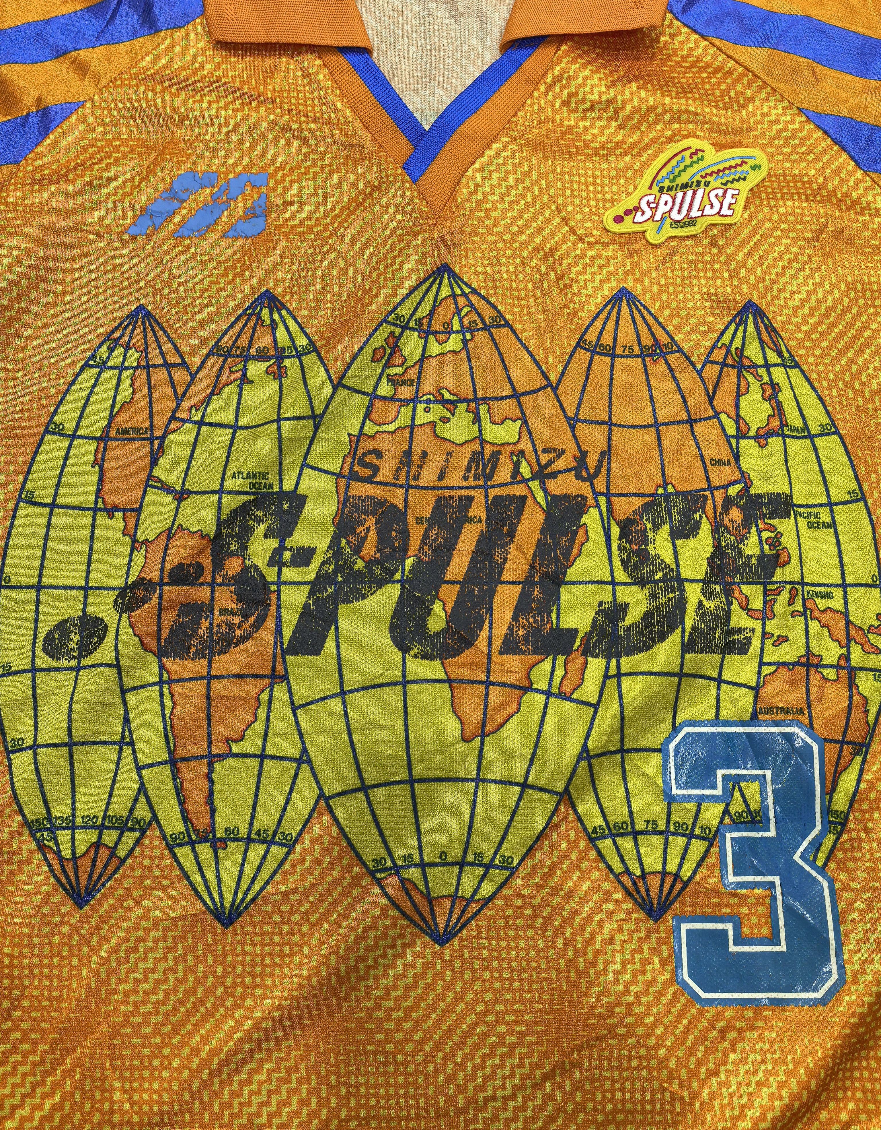 Mizuno Shimizu S Pulse Mizuno J League japan jersey football shirt Size US M / EU 48-50 / 2 - 8 Thumbnail