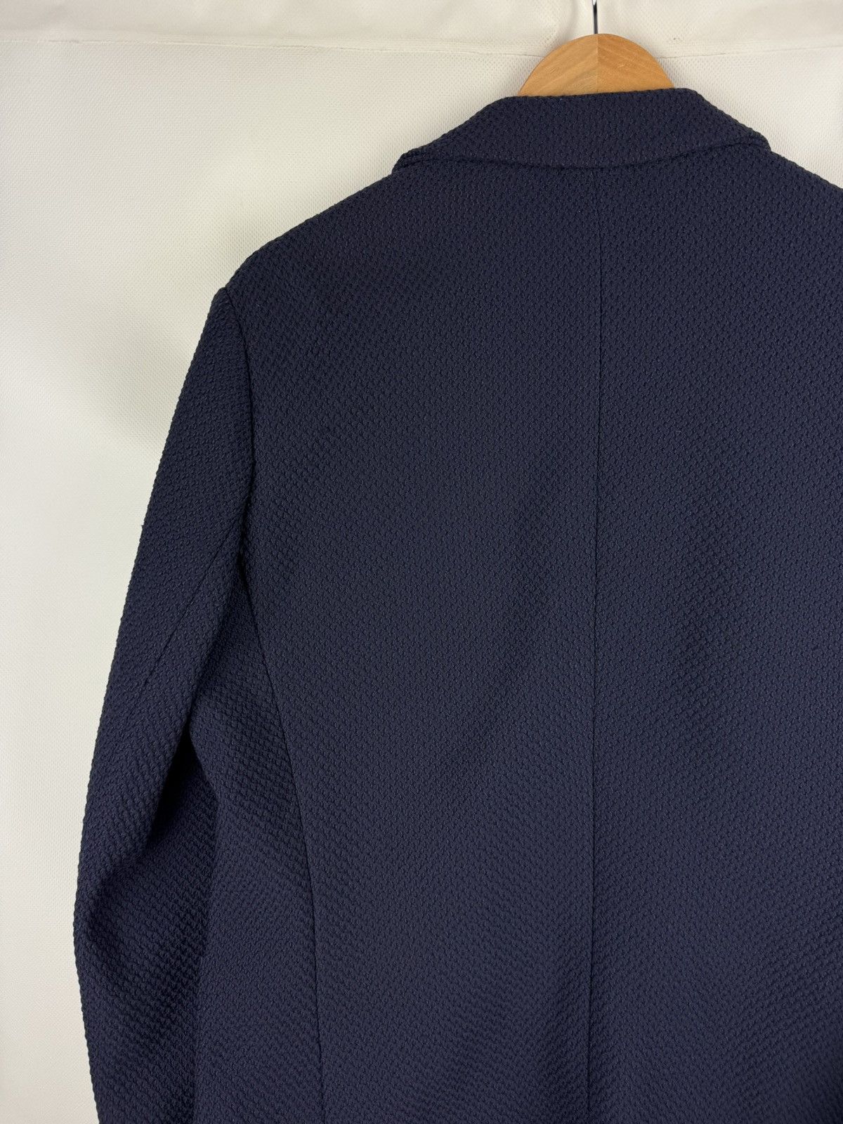 Hugo Boss Hugo Boss Marcoz21 Cotton Unlined Knitted Blazer Jacket Size 40R - 14 Thumbnail