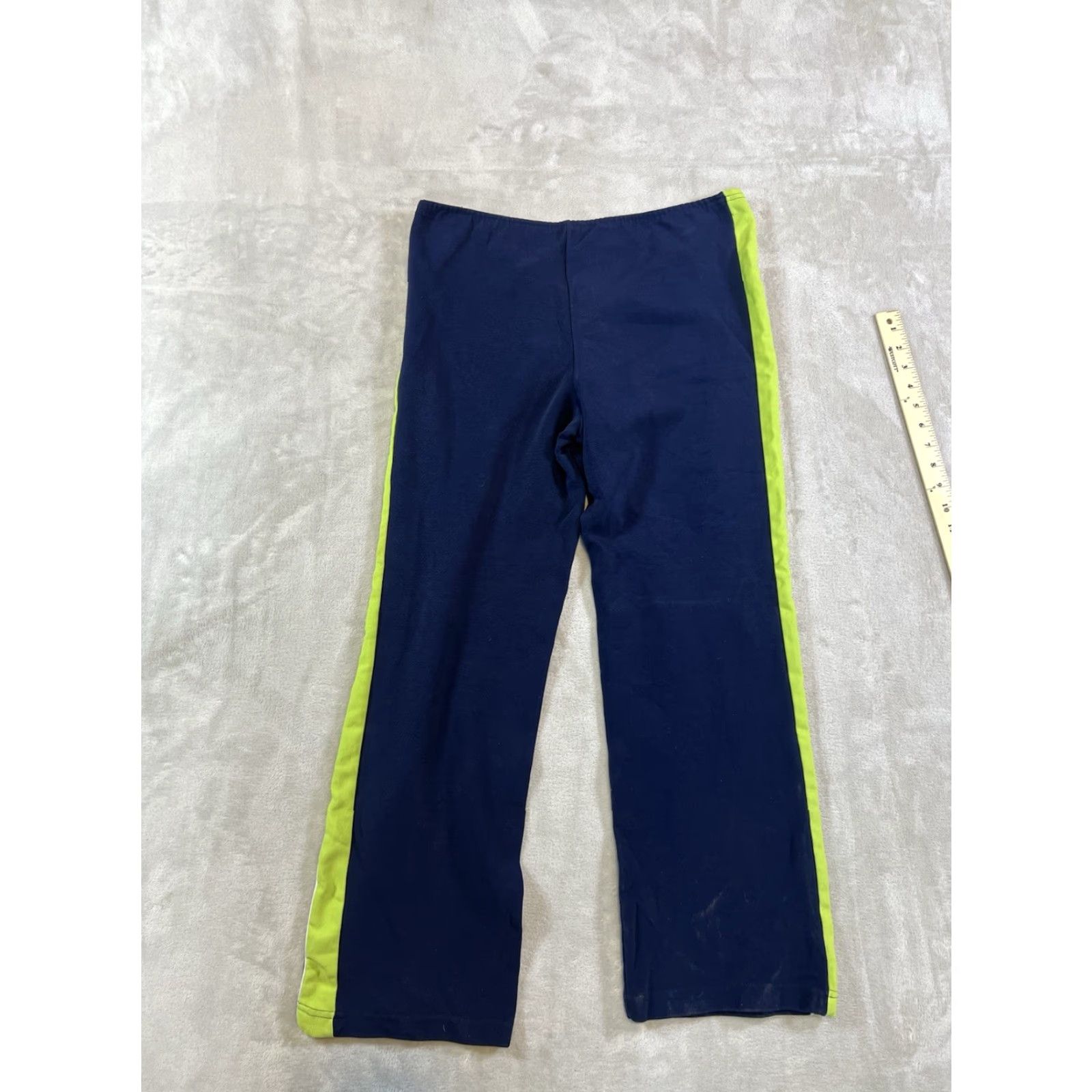 Vintage VINTAGE Fashion Bug Pants Sport Athletic Straight Leg Knit Pull On Inseam 28 in 90s Theme Blue Striped Jersey Size L Womens Size L / US 10 / IT 46 - 5 Thumbnail
