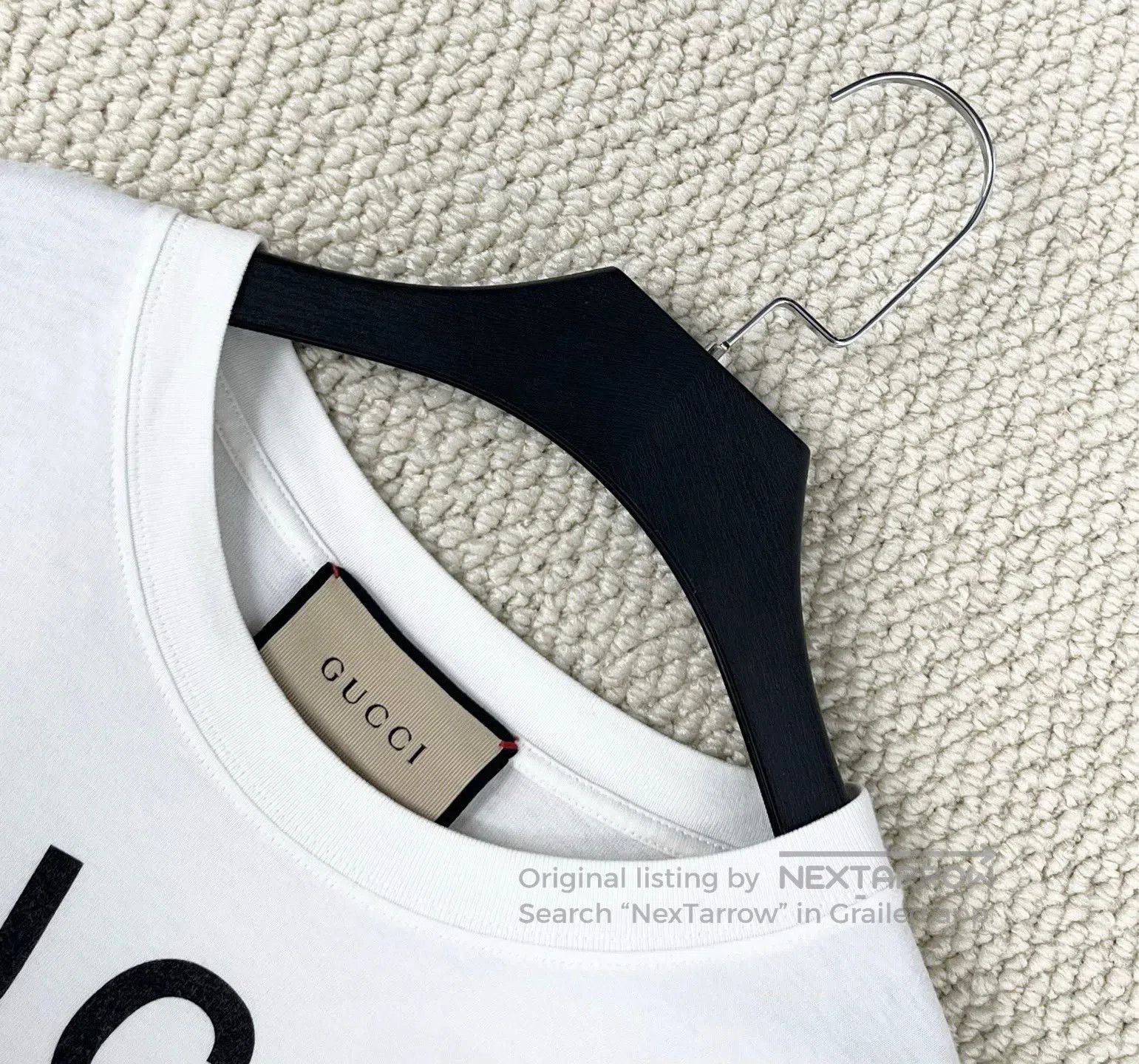 Gucci gucci white short sleeve logo t. Size US S / EU 44-46 / 1 - 2 Thumbnail
