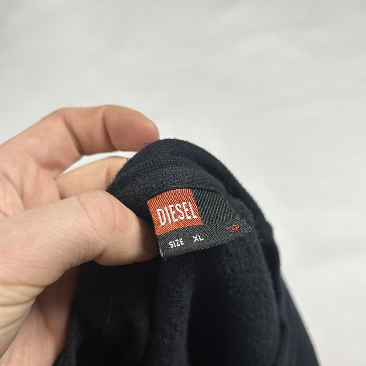 Diesel × Vintage Y2K Diesel Vintage Big Logo Sweatshirt Size US XL / EU 56 / 4 - 11 Thumbnail