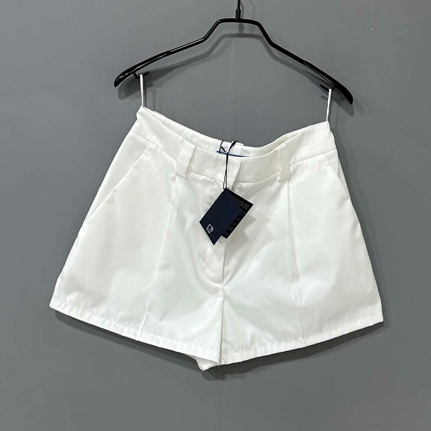 Prada Prada Nylon White Pants 28 Women Size 28" / US 6 / IT 42 - 1 Thumbnail