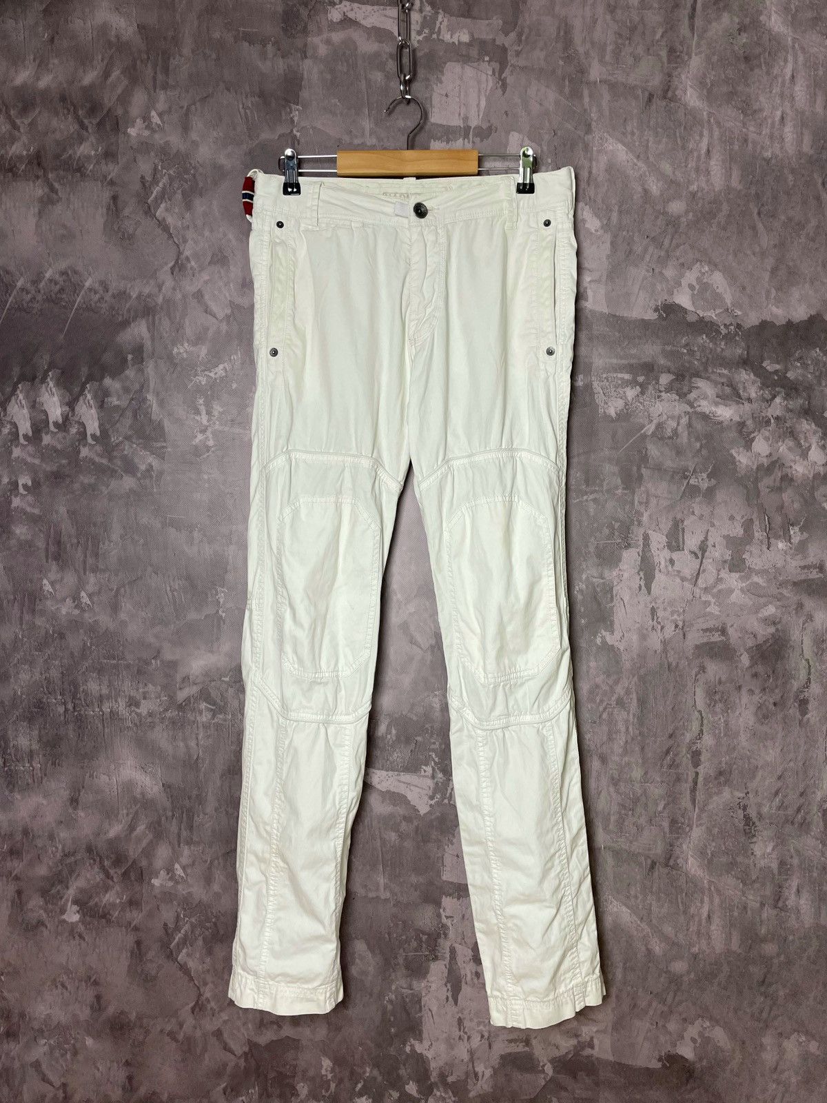 Napapijri × Vintage Napapijri Vintage 90s Winter Polar Norway Ski White Pants M Size US 32 / EU 48 - 1 Thumbnail