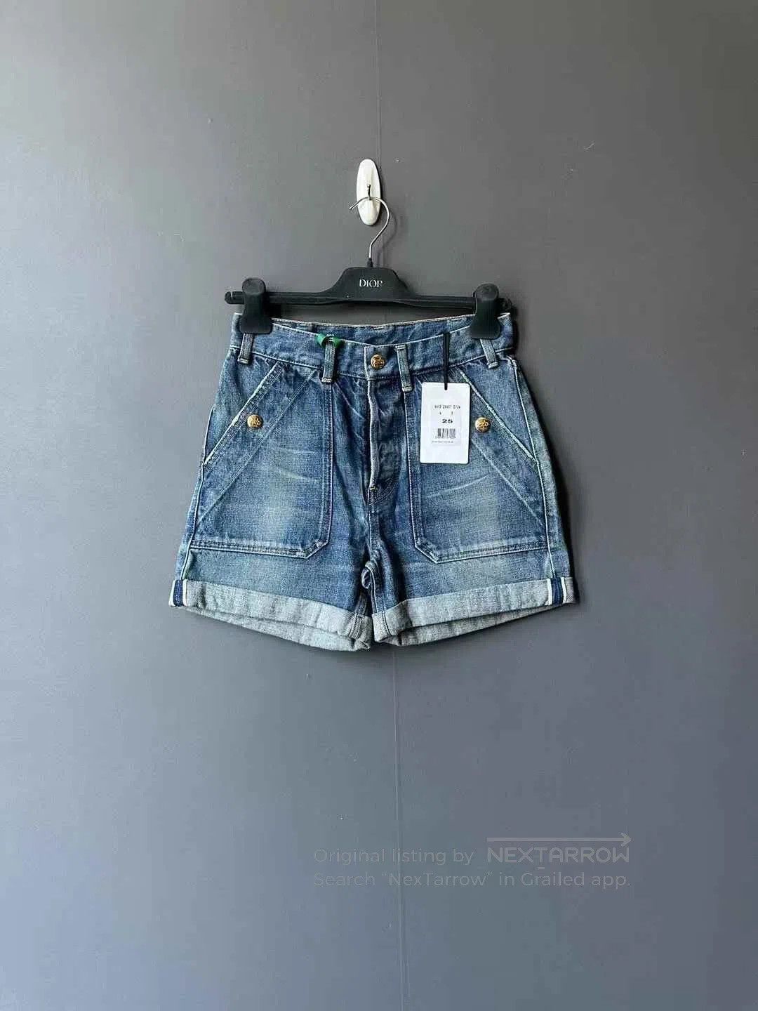 Celine CELINE Denim Shorts| Size 25" / US 0 / IT 36 - 1 Thumbnail
