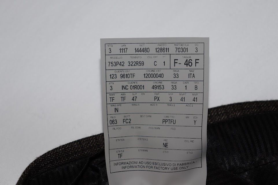 Tom Ford o1rshd1 Houndstooth Formal Pants in Brown Size US 30 / EU 46 - 12 Thumbnail