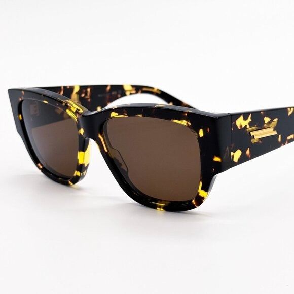 Bottega Veneta NEW BOTTEGA VENETA SUNGLASSES BV1026S 002 HAVANA WOMEN EYEWE Size ONE SIZE - 6 Thumbnail
