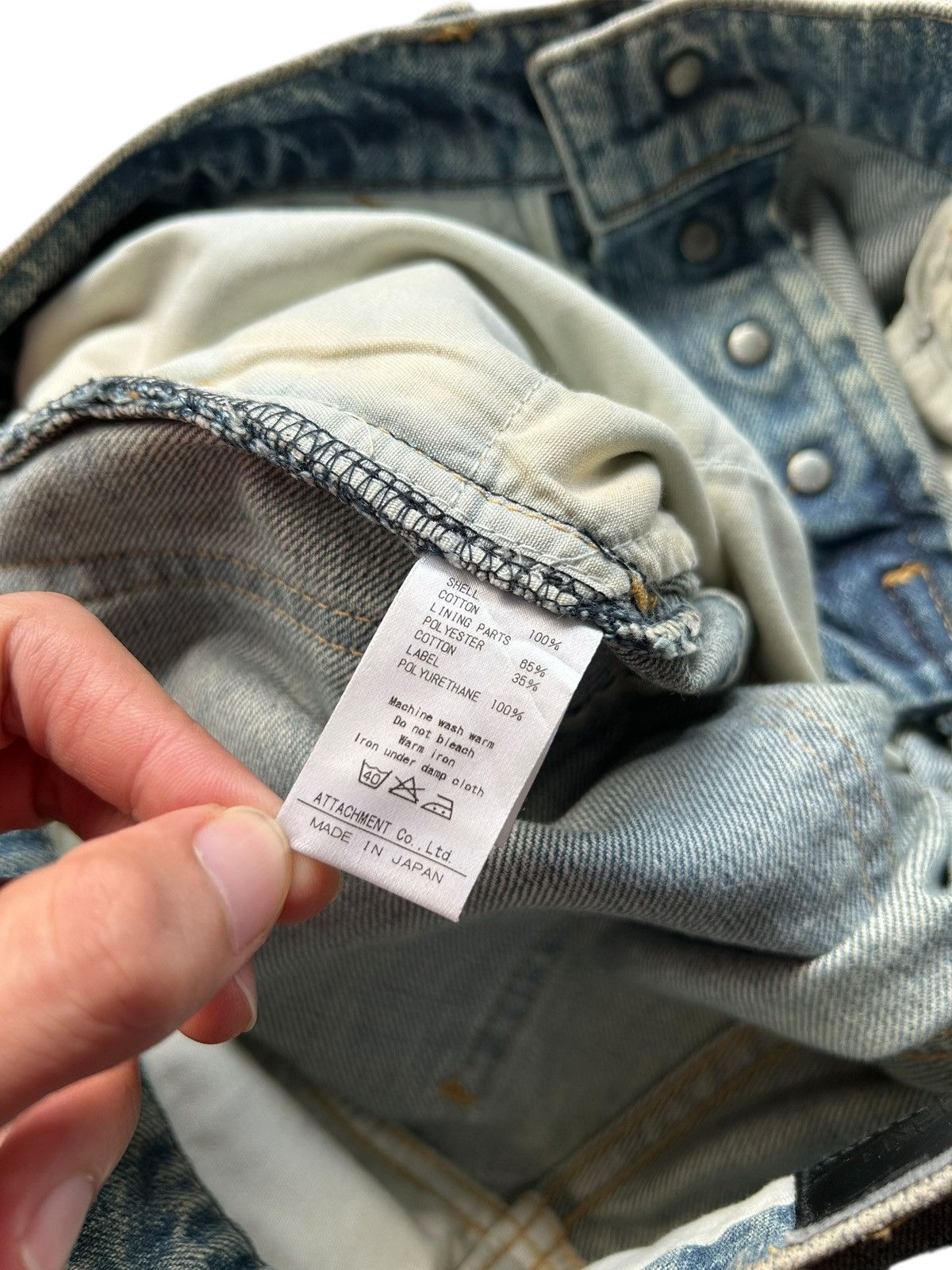 Attachment Attachment kazuyuki kumagai curve Flare Denim Jeans Size US 31 - 13 Thumbnail