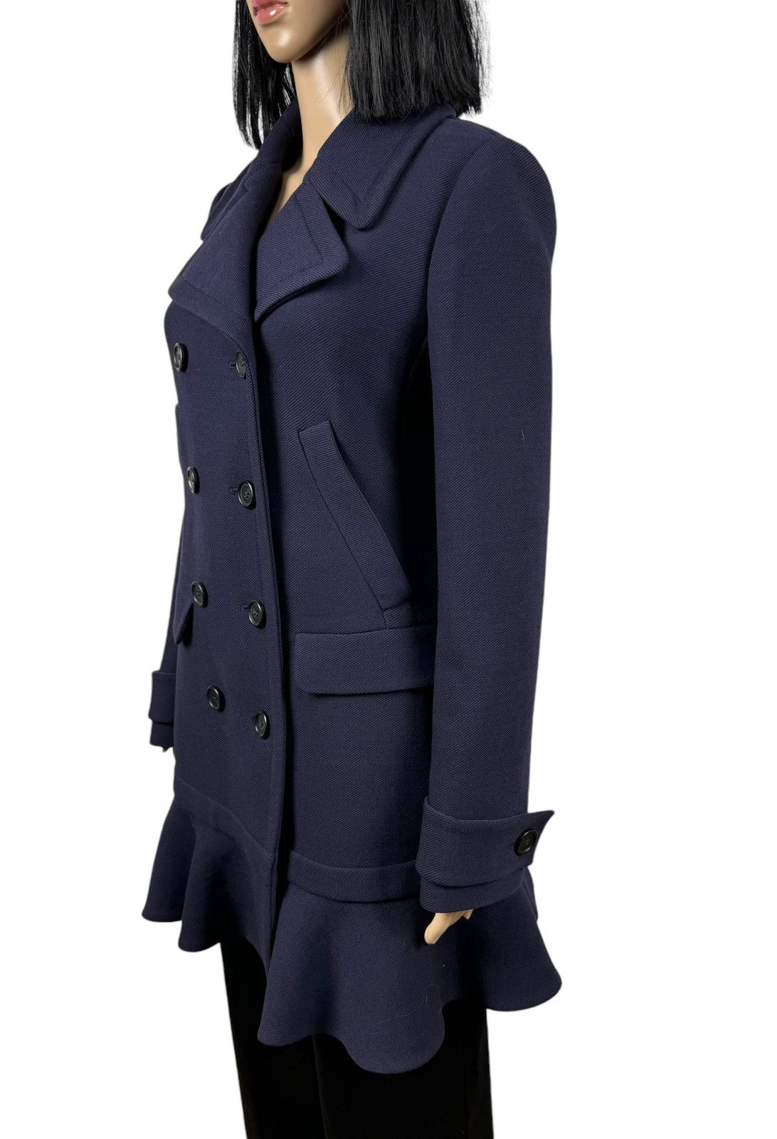 Prada Prada Virgin Wool Coat Basque size 40 Size S / US 4 / IT 40 - 8 Thumbnail
