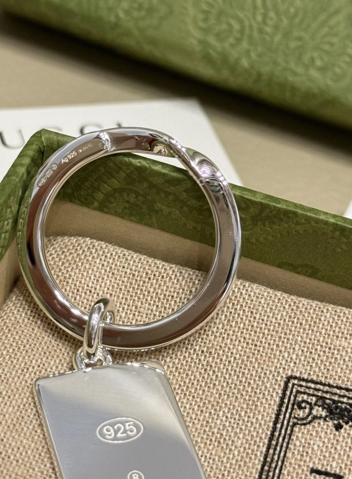 Gucci Keyring Gucci silver 925 Size ONE SIZE - 9 Thumbnail