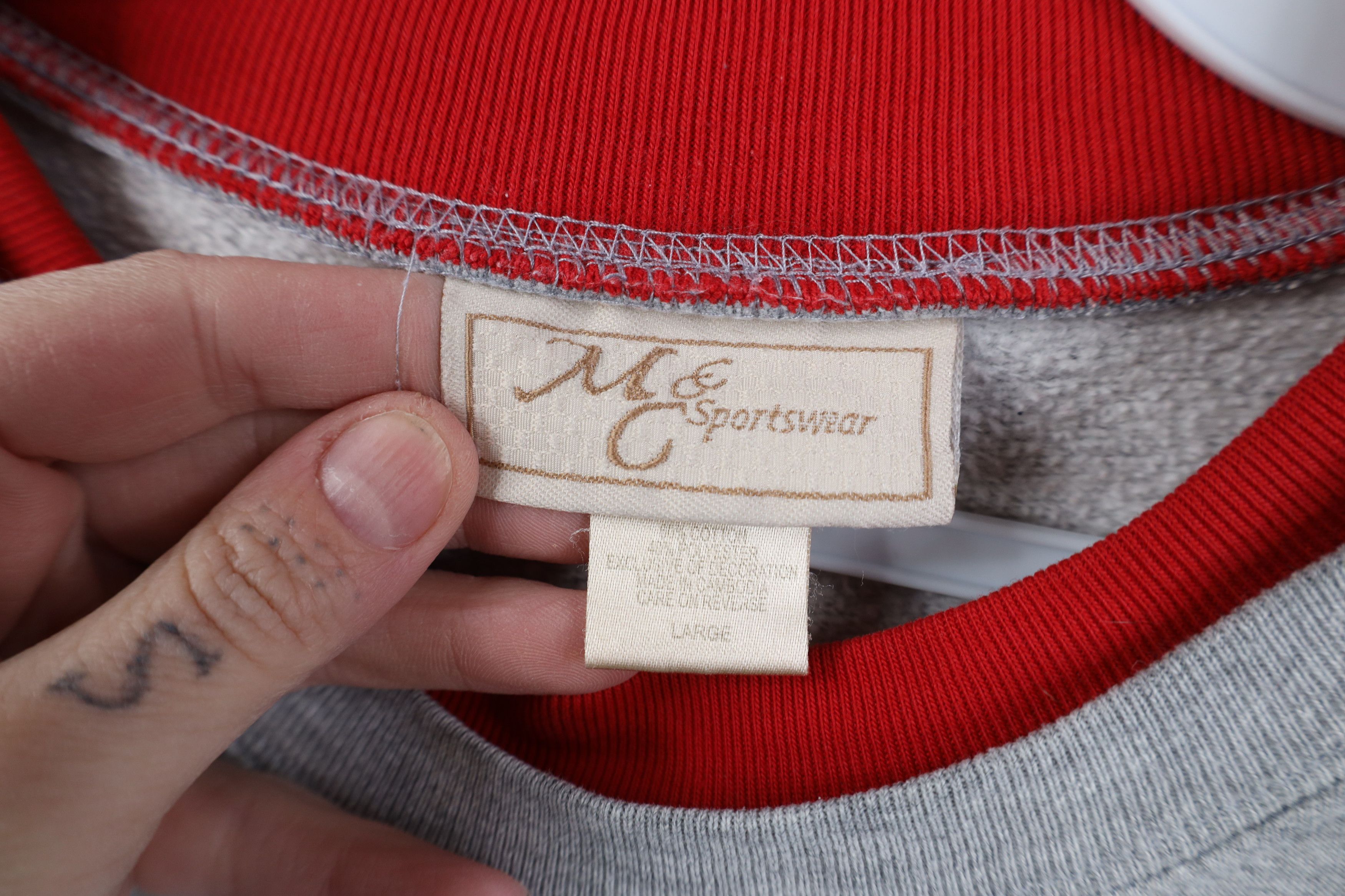 Vintage Vintage 90s Y2K Christmas Winter Snowman Hair Day Sweatshirt Size L / US 10 / IT 46 - 8 Thumbnail