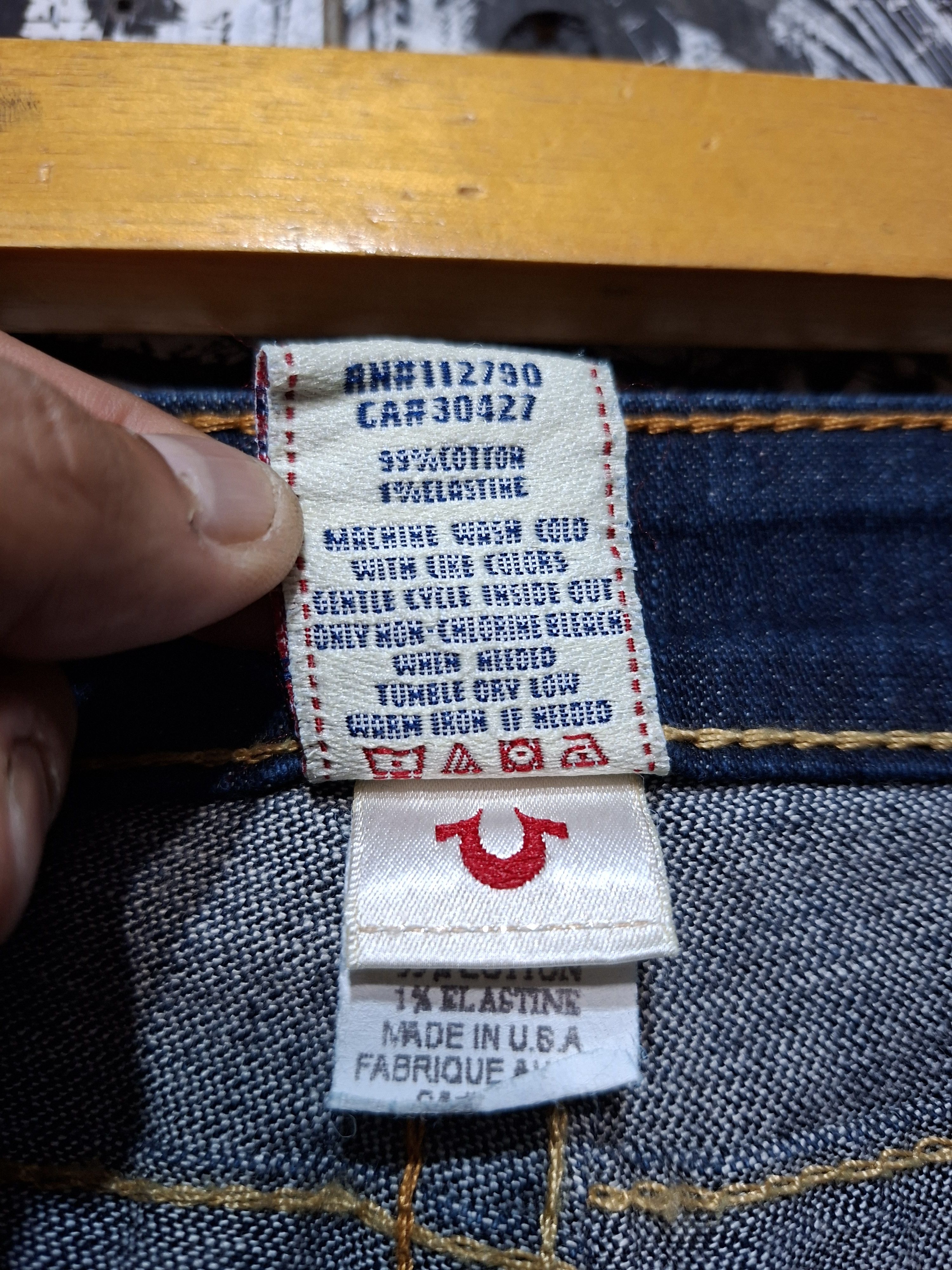 True Religion VINTAGE TRUE RELIGION JOEY FLARE JEANS Size 30" / US 8 / IT 44 - 10 Thumbnail