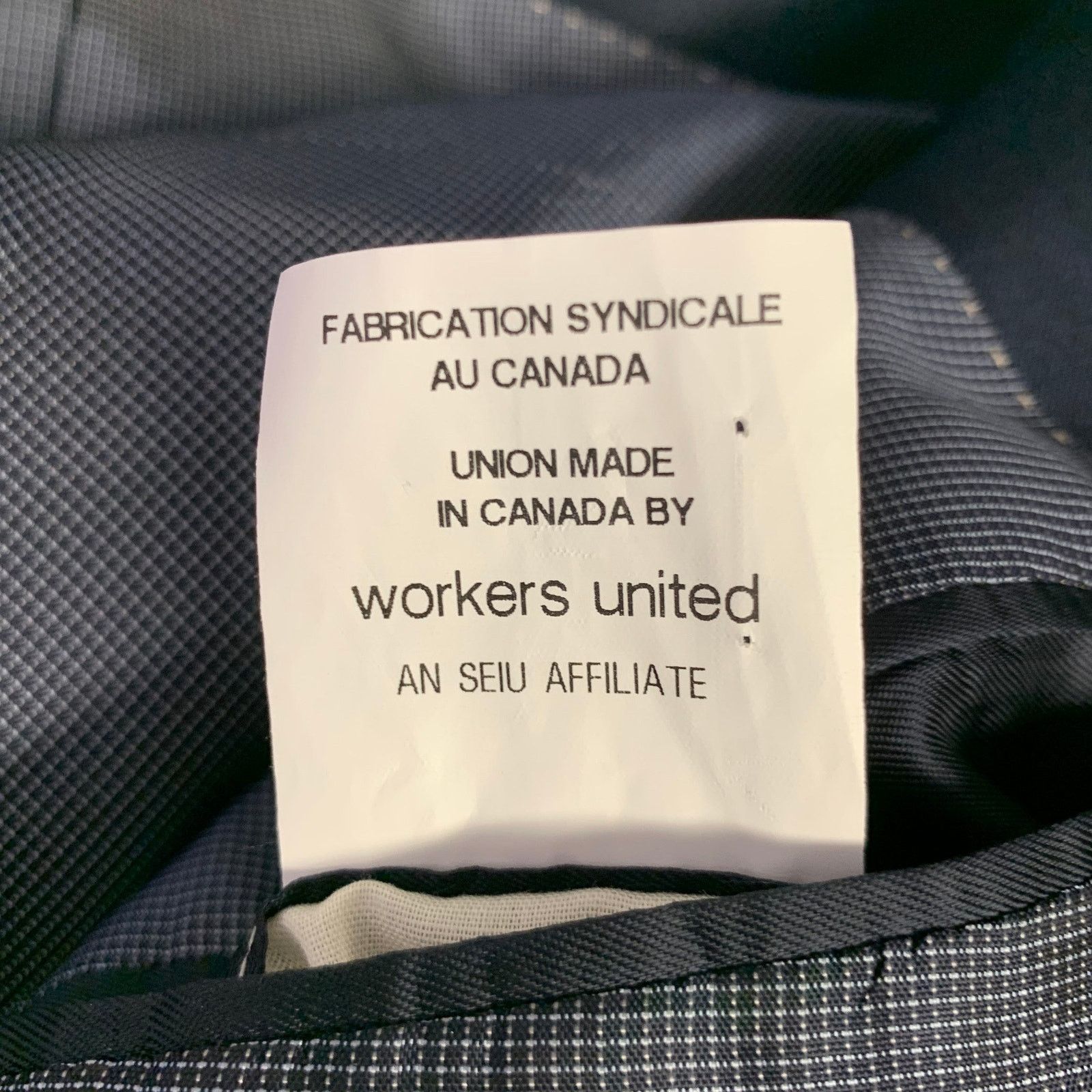Other ZIGNONE Size 38 Navy Wool Single Breasted Sport Coat Size 38R - 9 Thumbnail