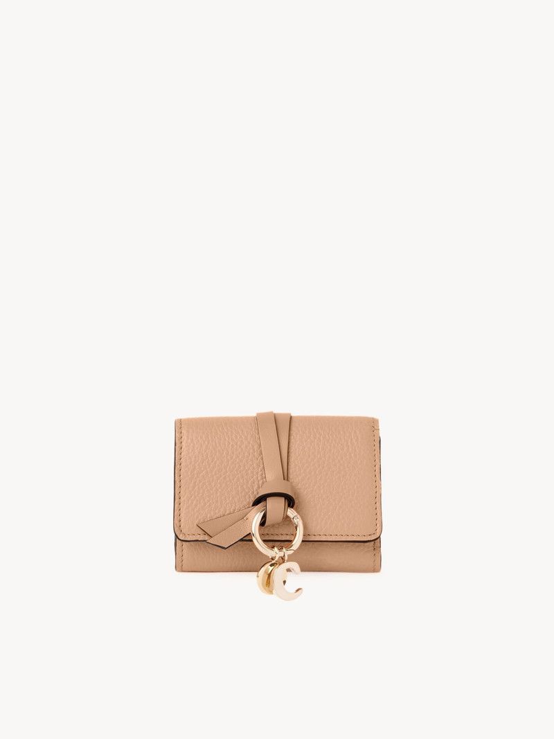 Chloe o1loc1c10226 Size: OS / Alphabet Small Wallet in Light Tan Size ONE SIZE - 1 Thumbnail