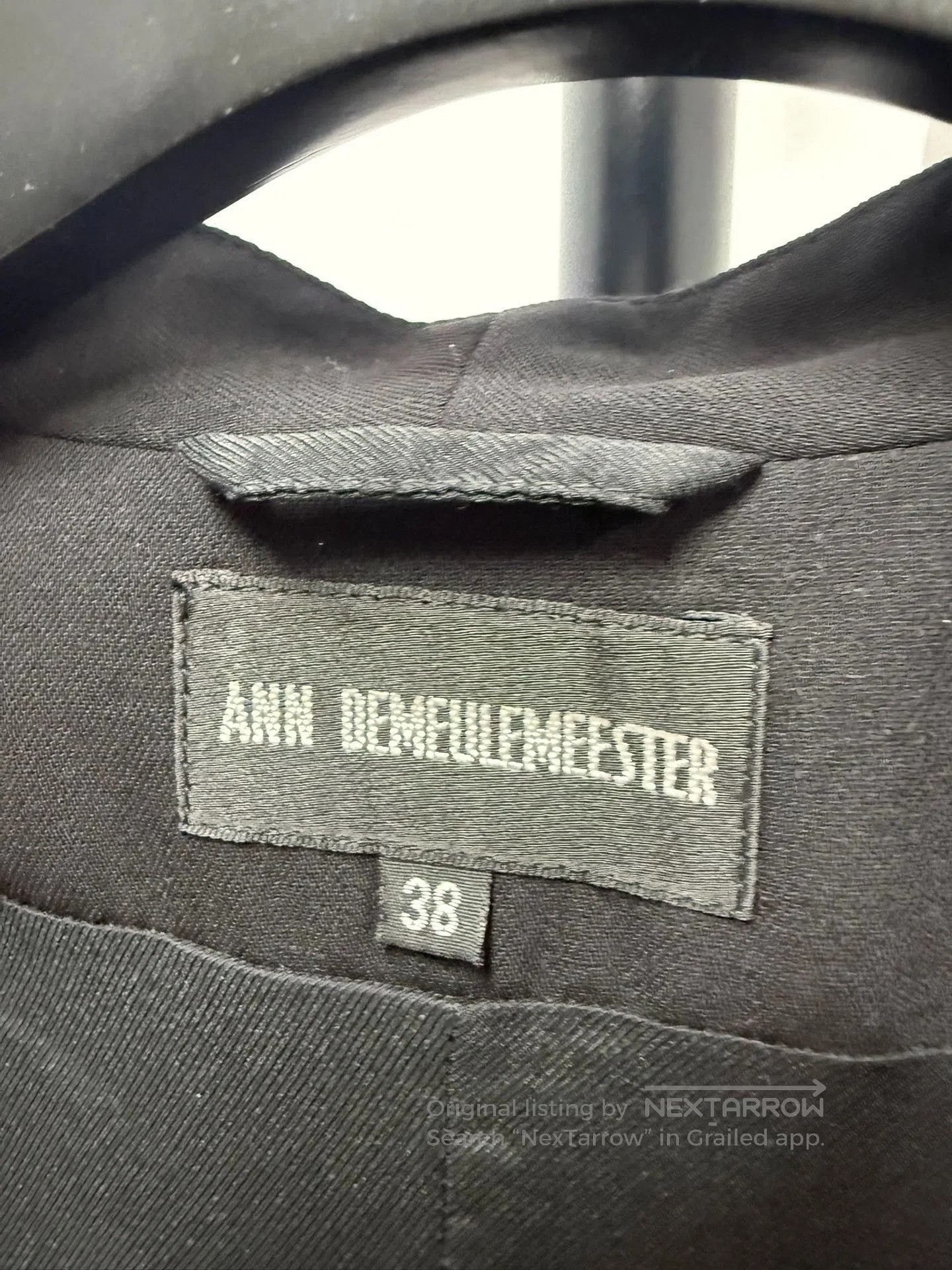 Ann Demeulemeester Ann Demeulemeester Pagoda Shoulder Blazer. Size S / US 4 / IT 40 - 5 Thumbnail