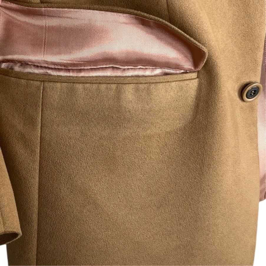 Andrew Fezza Andrew Fezza Fusion Blazer 40R Camel Tan Soft Size 40R - 8 Thumbnail