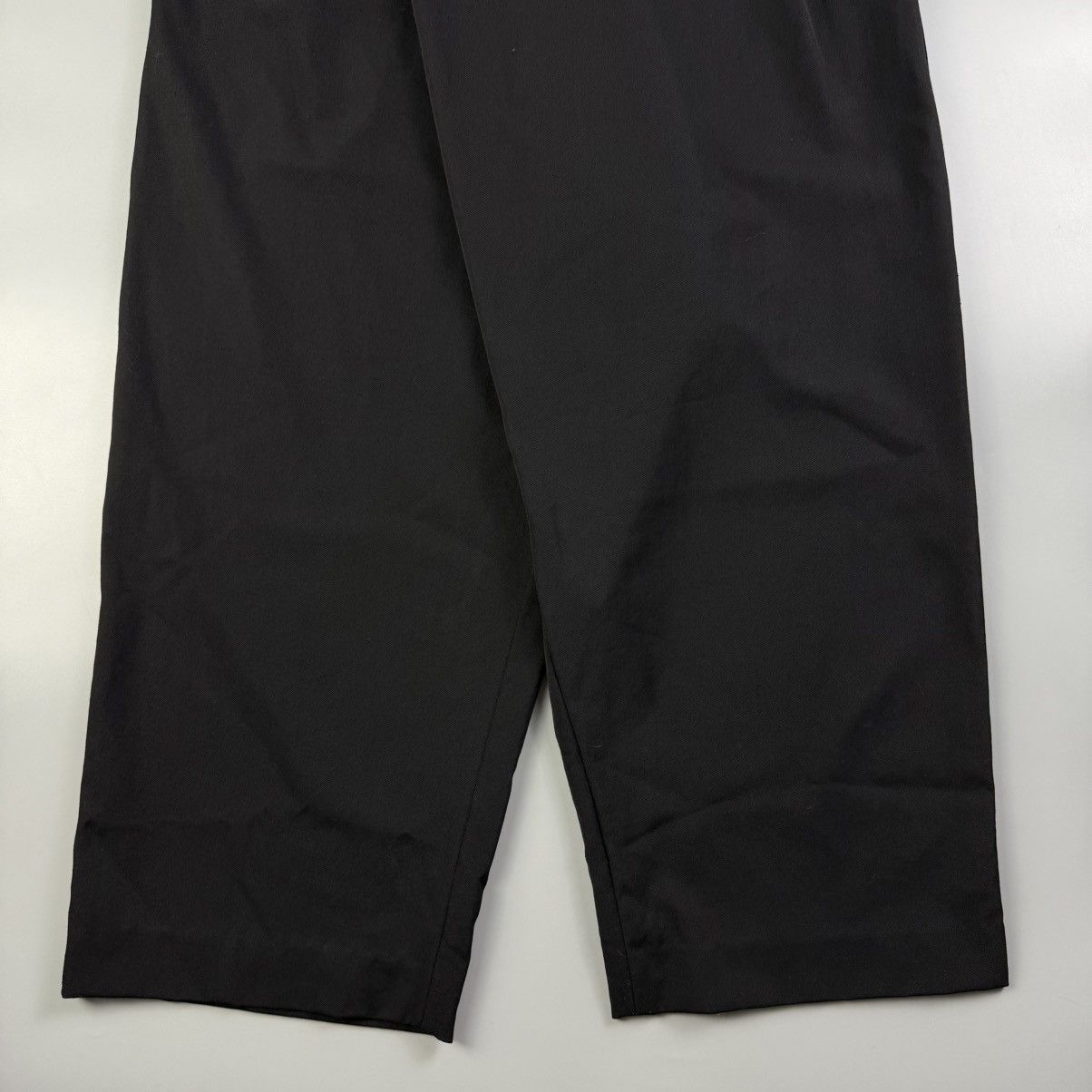 Y's Y’s - S/S24 - Washer Wool Gabardine Tucked Pants Size 27" / US 4 / IT 40 - 6 Thumbnail