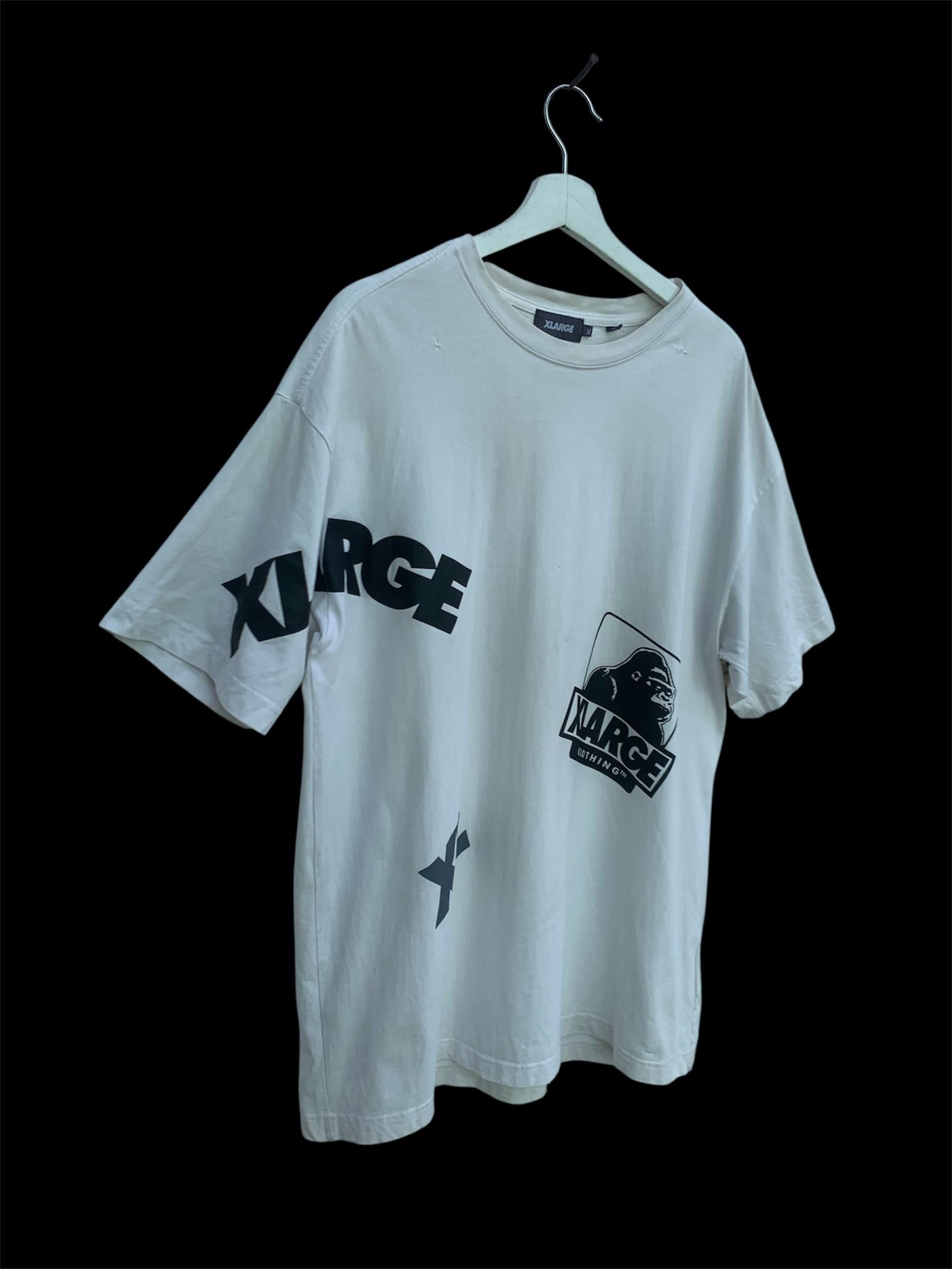 Xlarge Vintage X-Large White Graphic Tee Size US XXL / EU 58 / 5 - 3 Thumbnail