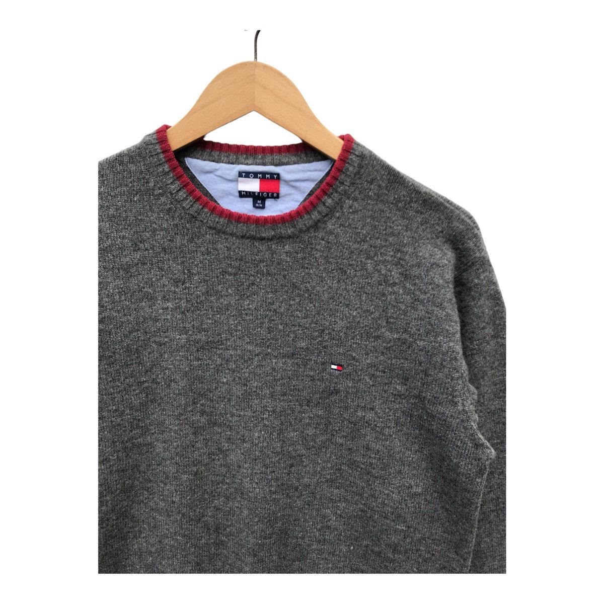 Tommy Hilfiger Tommy Hilfiger Lambswool Pullover Sweatshirt Size US M / EU 48-50 / 2 - 3 Thumbnail