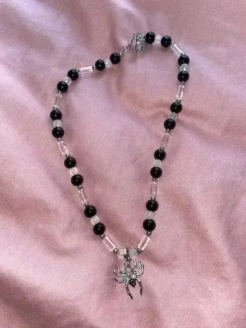 VIBE Electro Spider Chain Crystal Silver Star Pop Fantasy Size ONE SIZE - 3 Thumbnail