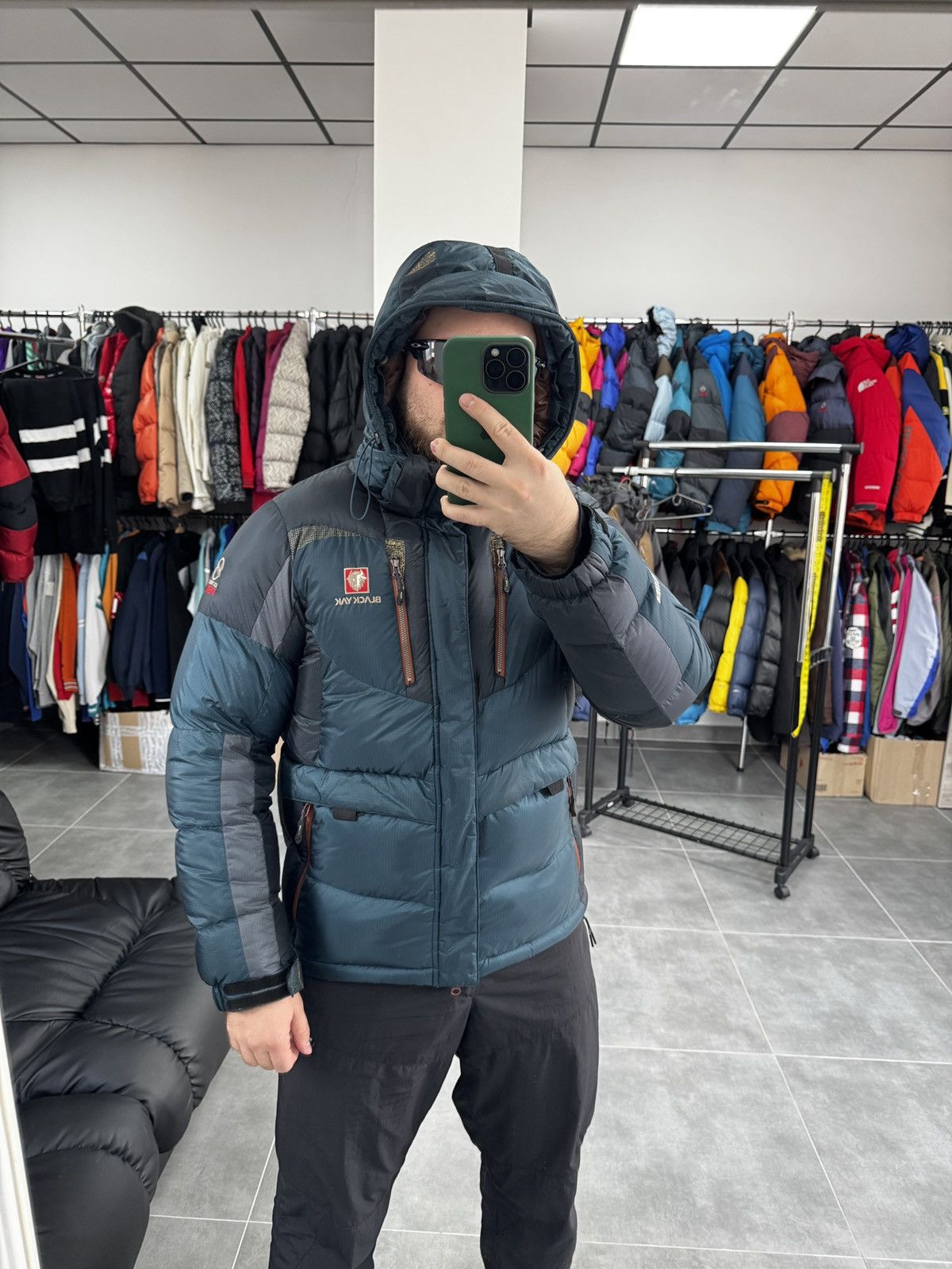 BLACKYAK Black Yak Namaste Extreme Peak Puffer Down Jacket Gorpcore Size US S / EU 44-46 / 1 - 2 Thumbnail
