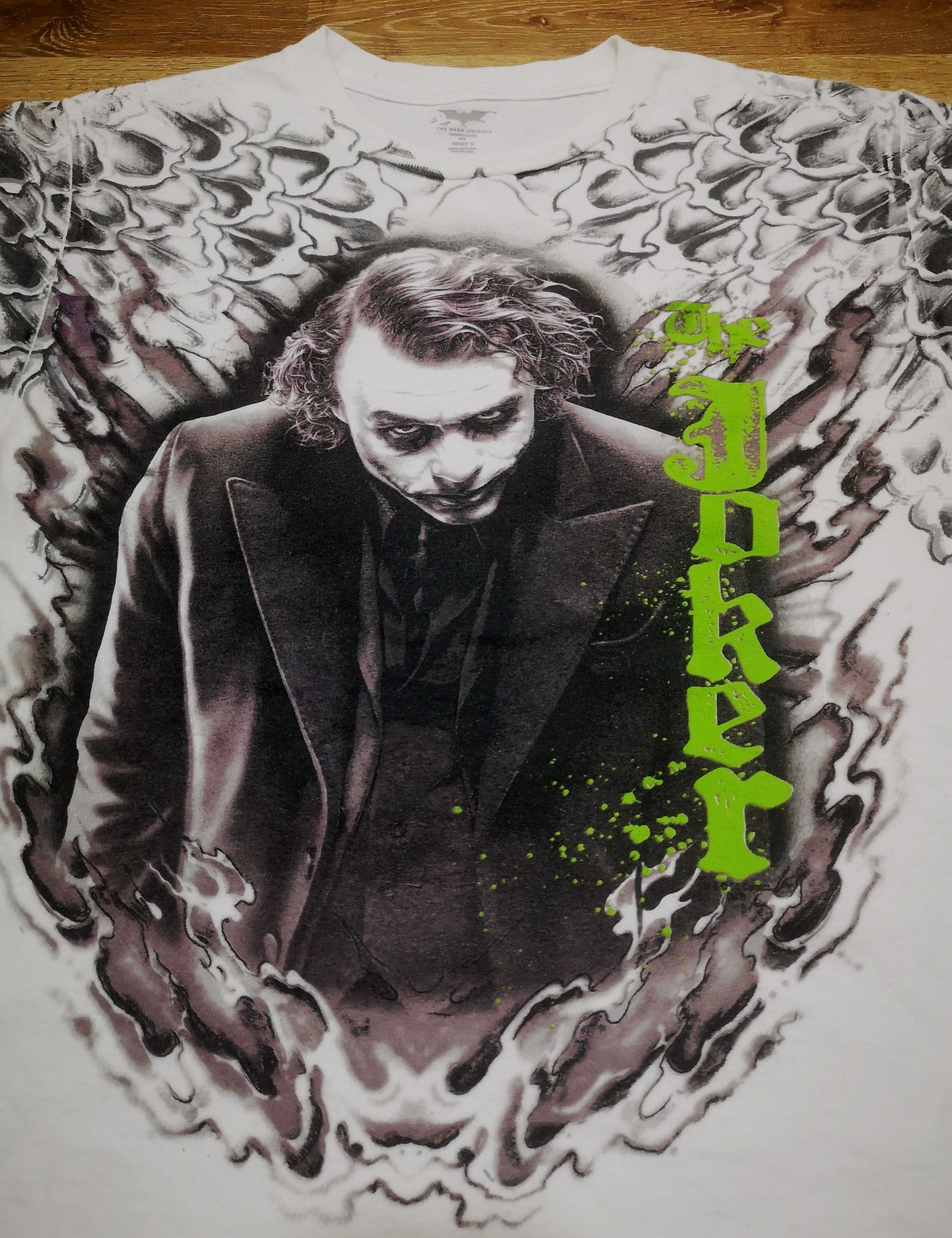 DC Comics × Vintage Vintage Iconic Joker Photo T Shirt The Dark Knight Promo Size US S / EU 44-46 / 1 - 2 Thumbnail