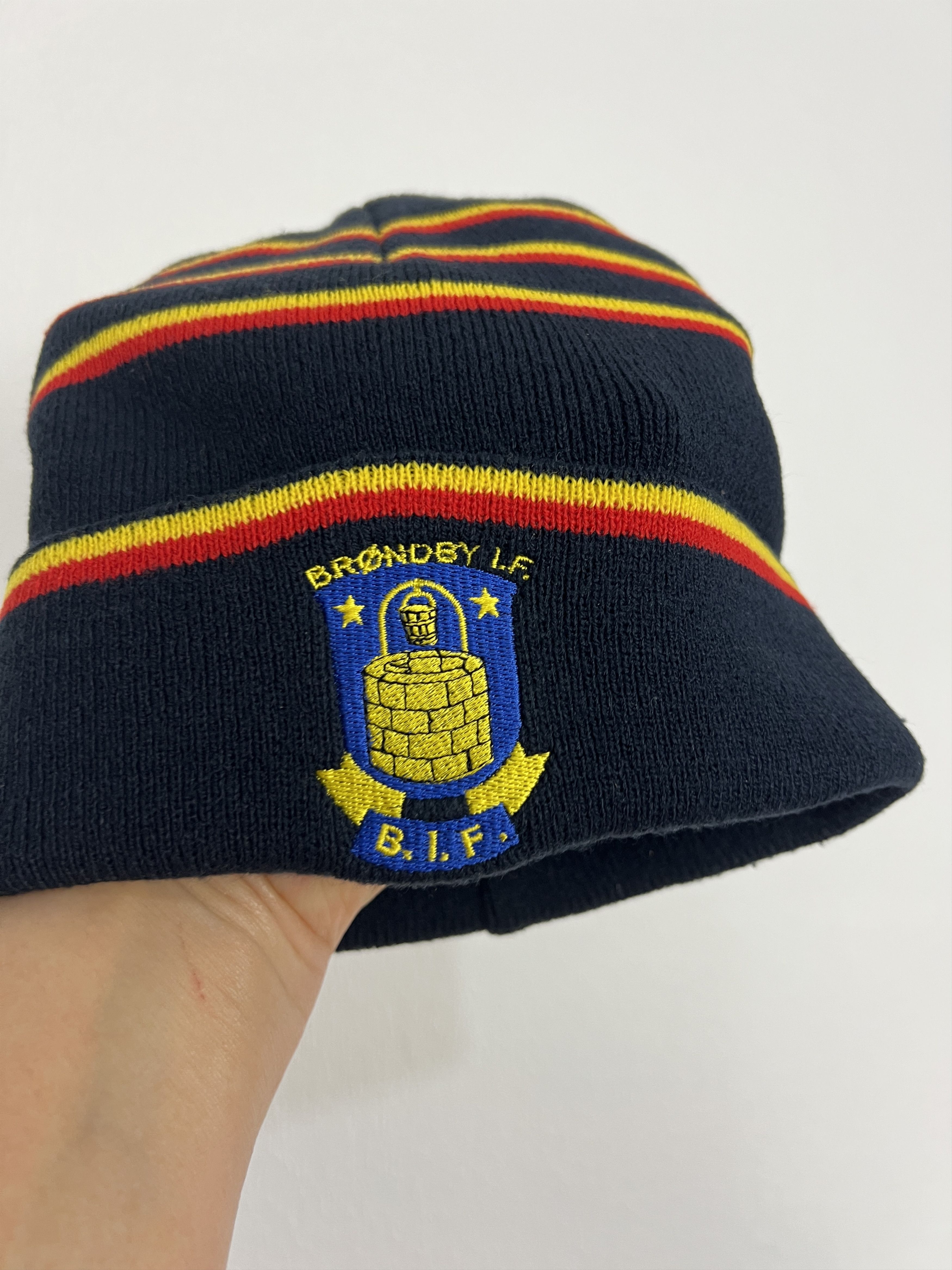 Reebok Vintage 90's Reebok Brondby Football Beanie Hat Cap Soccer Size ONE SIZE - 4 Thumbnail