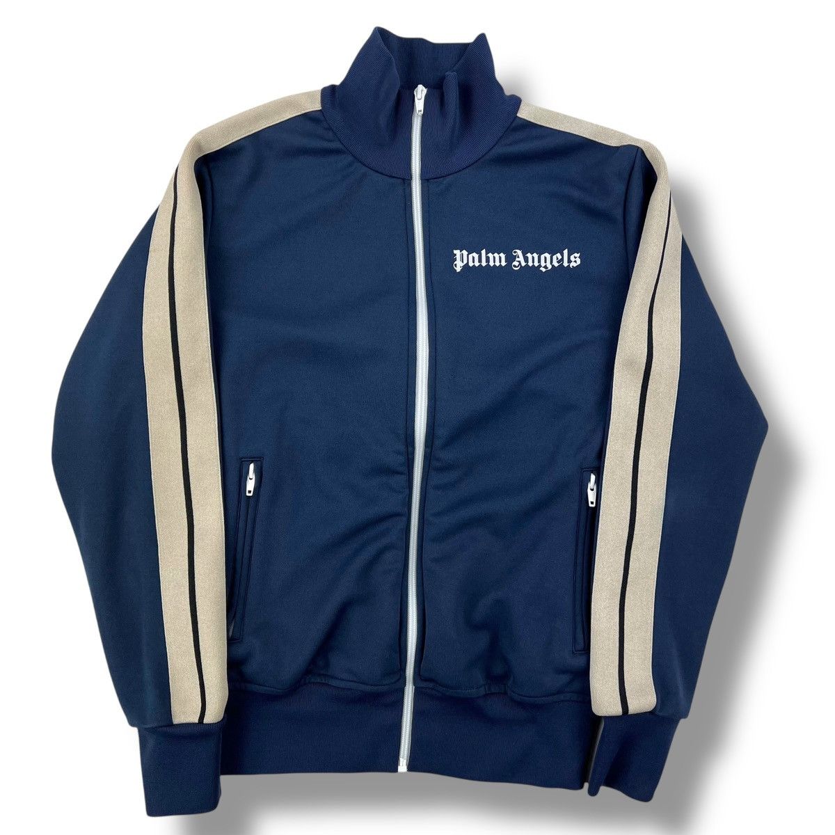 Palm Angels Palm Angels Navy Track Jacket Size US XS / EU 42 / 0 - 2 Thumbnail