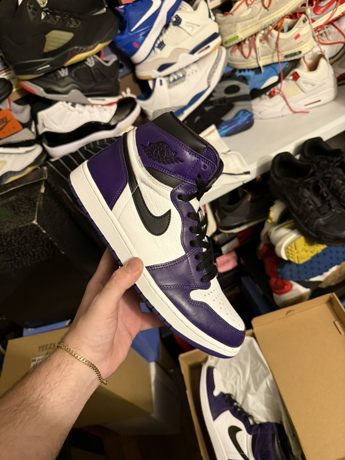 Jordan Brand Jordan retro 1 high court purple sz 10.5 Size US 10.5 / EU 43-44 - 1 Thumbnail