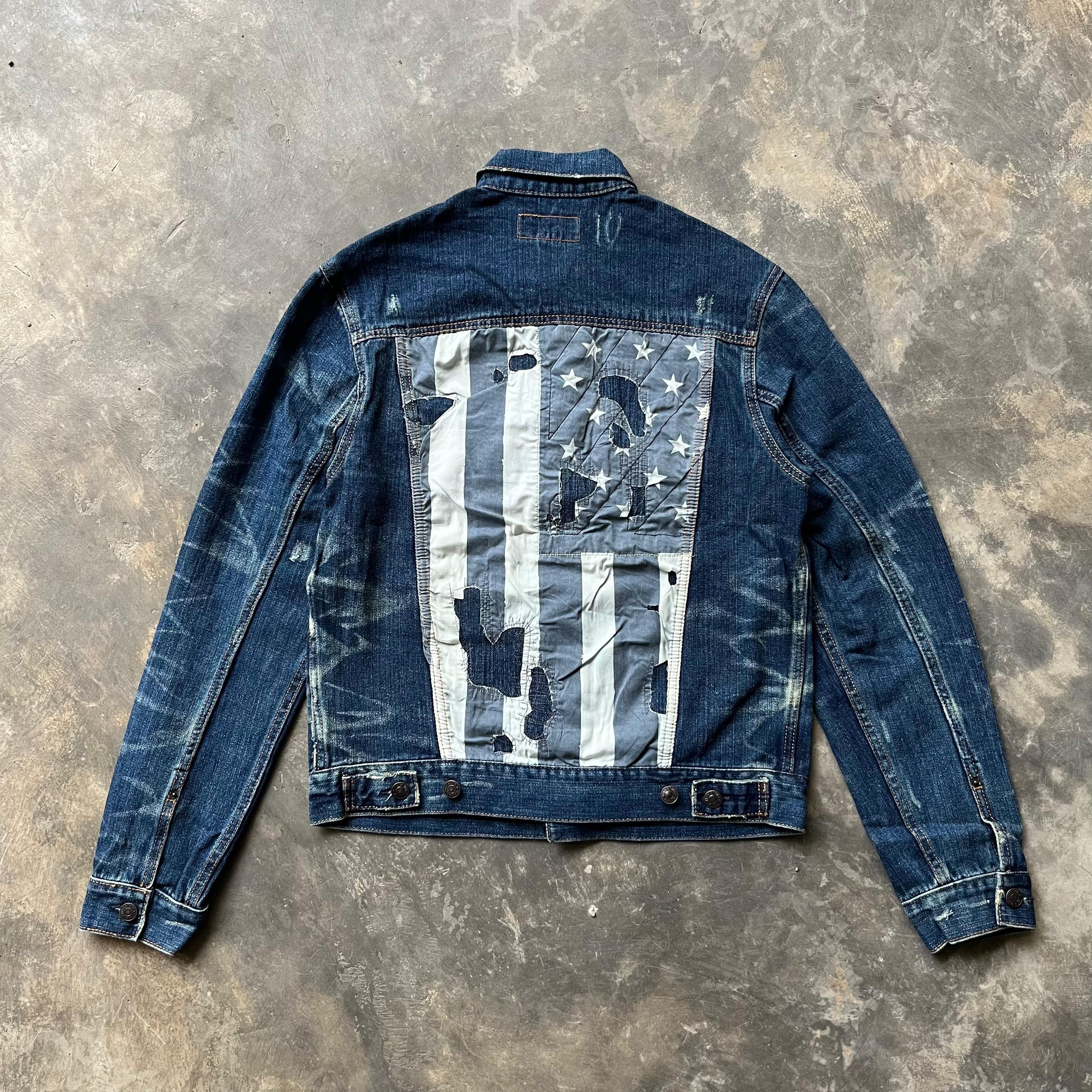 Denim & Supply Ralph Lauren Denim & Supply Ralph Lauren American Flag Denim Jacket Size US L / EU 52-54 / 3 - 17 Thumbnail